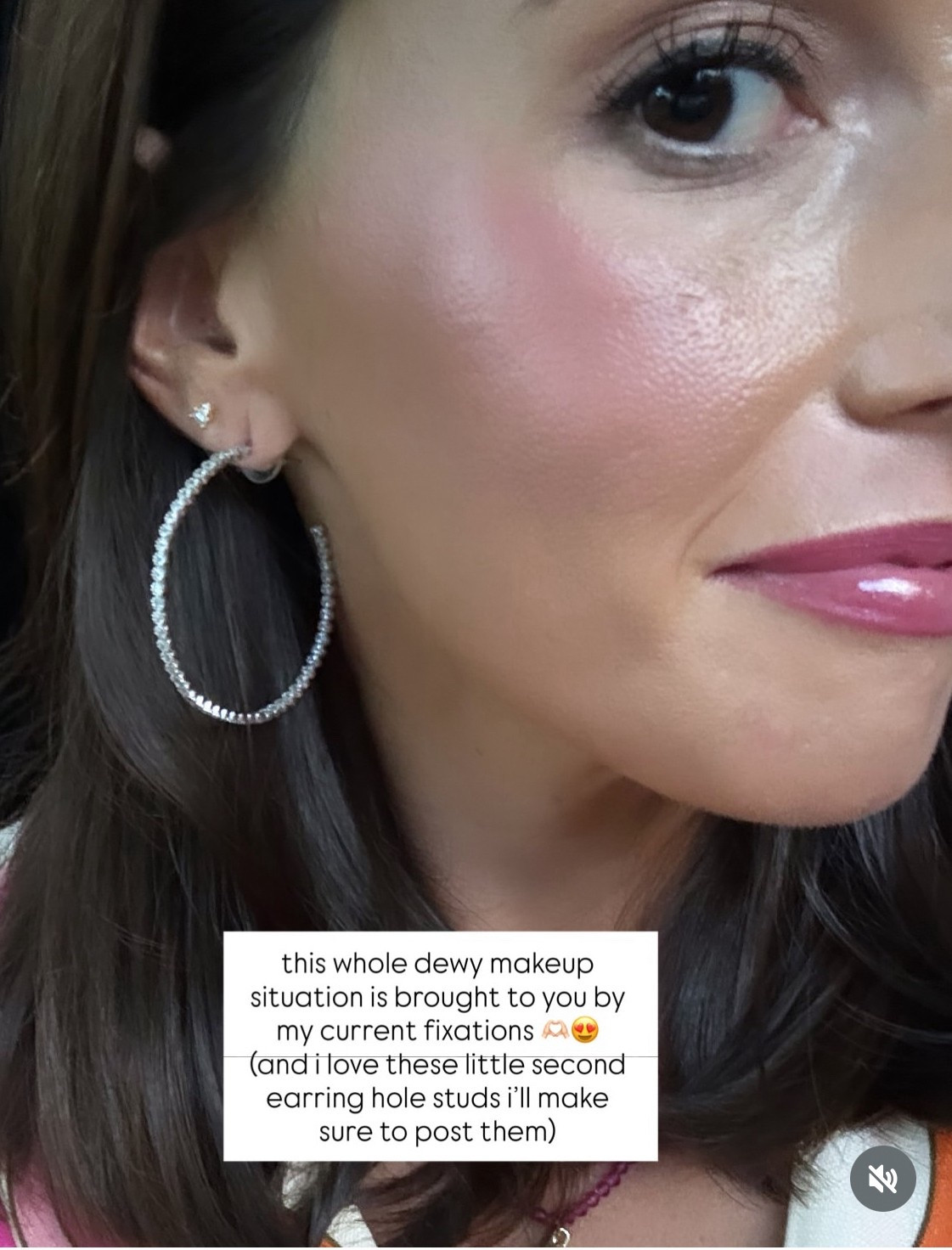 last nights makeup look!!!! blush shade 44 YSL & pretty glow charlotte tilbury • lip is Riri liner & flamingo fling !!! 