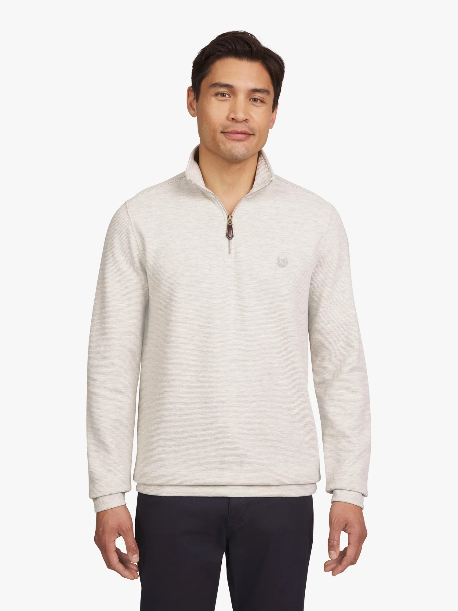 Chaps Men's & Big Men's Jaspe Quarter Zip Sweater, Sizes S-3XL | Walmart (US)