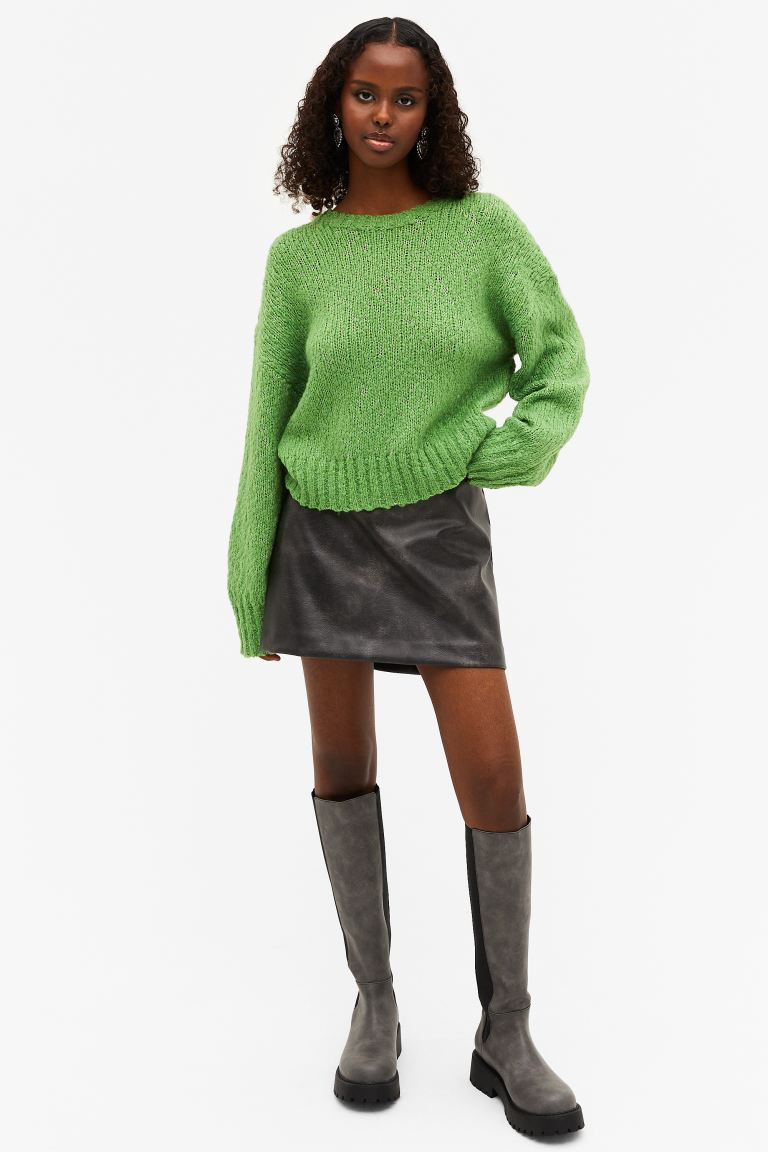 Structured knit sweater | H&M (UK, MY, IN, SG, PH, TW, HK)