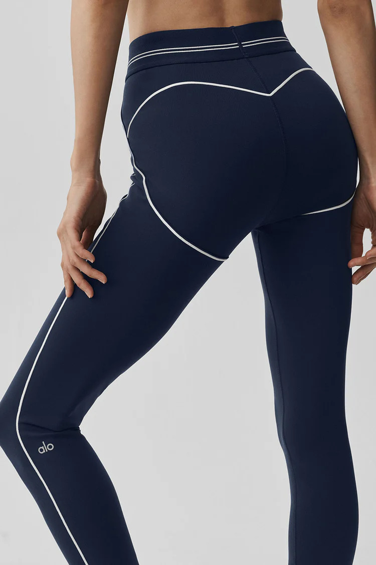 Airbrush High-Waist 7/8 Heart Throb Legging | Alo Yoga