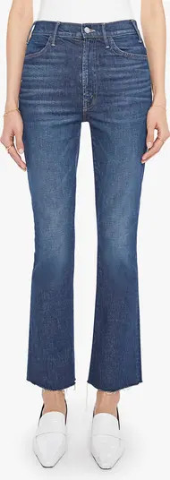 MOTHER The Hustler Fray Ankle Bootcut Jeans | Nordstrom | Nordstrom
