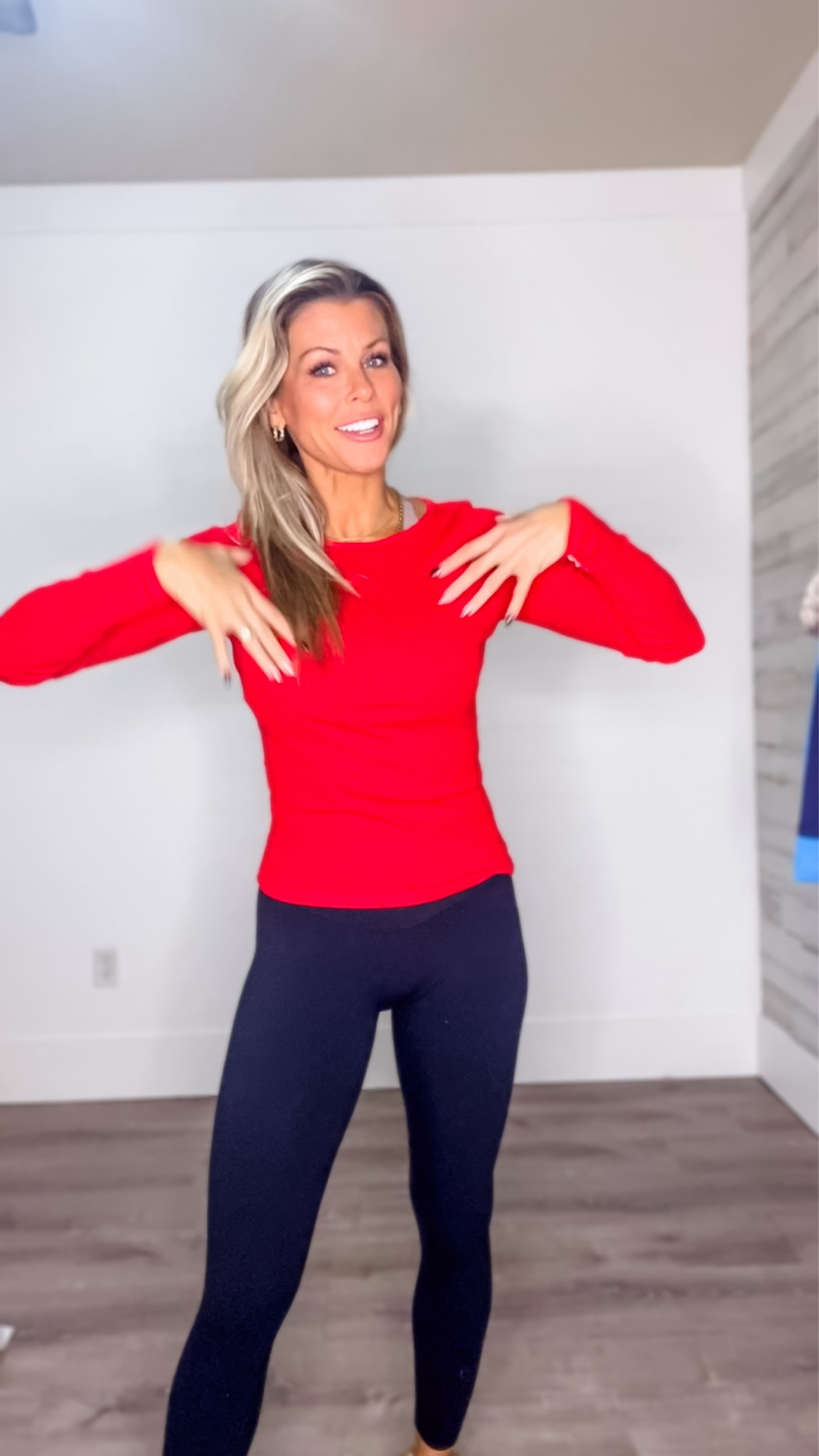 Basic top for lounging, layering, errands, and the gym. Wearing size XS  
KC Chic Jewelry Discount Code: CARRIE

#LTKGiftGuide #LTKCyberWeek #LTKHoliday