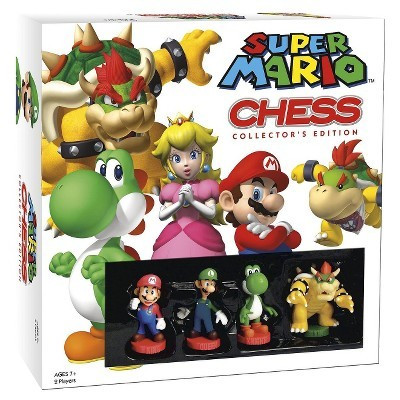 Super Mario Chess Collector's Edition Board Game | Target