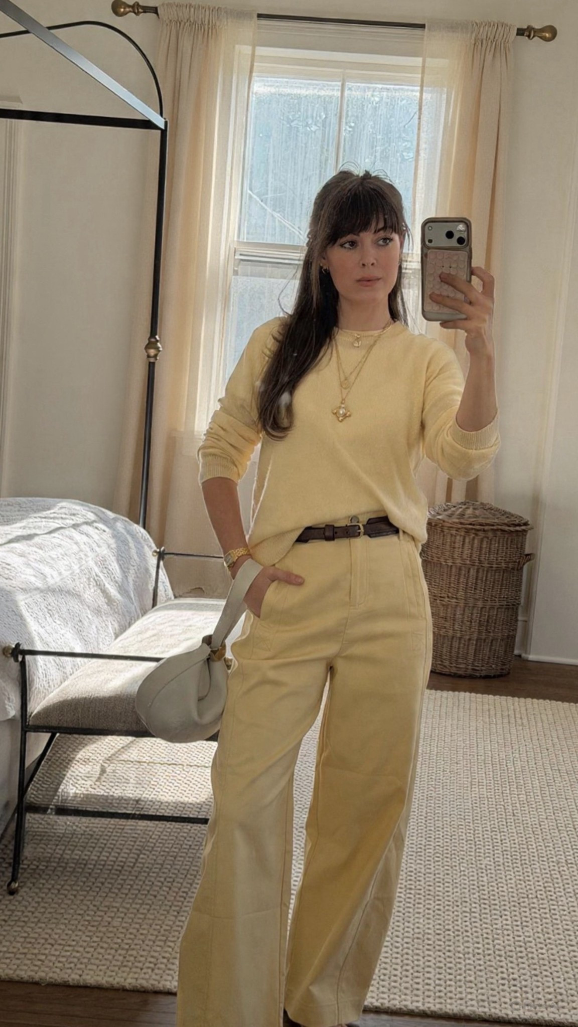 Butter yellow cashmere? Yes please! 

#LTKmomlife #LTKOver40 #LTKSeasonal