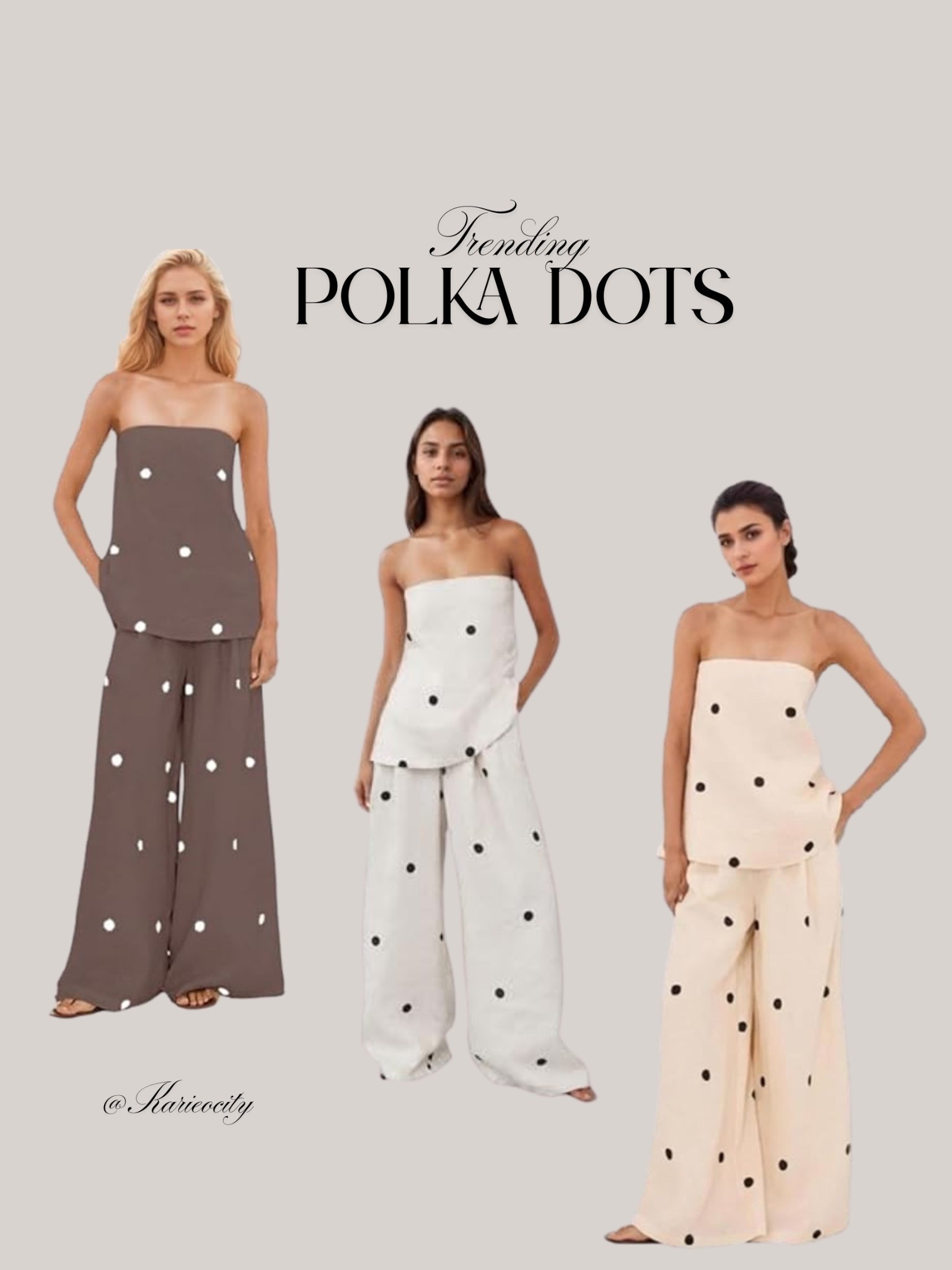 Polka Dots are trending ⚫️⚪️

Polka Dots// 2 piece outfit// Trending// Amazon// Amazon Outfit 

#LTKFindsUnder100 #LTKFindsUnder50 #LTKStyleTip