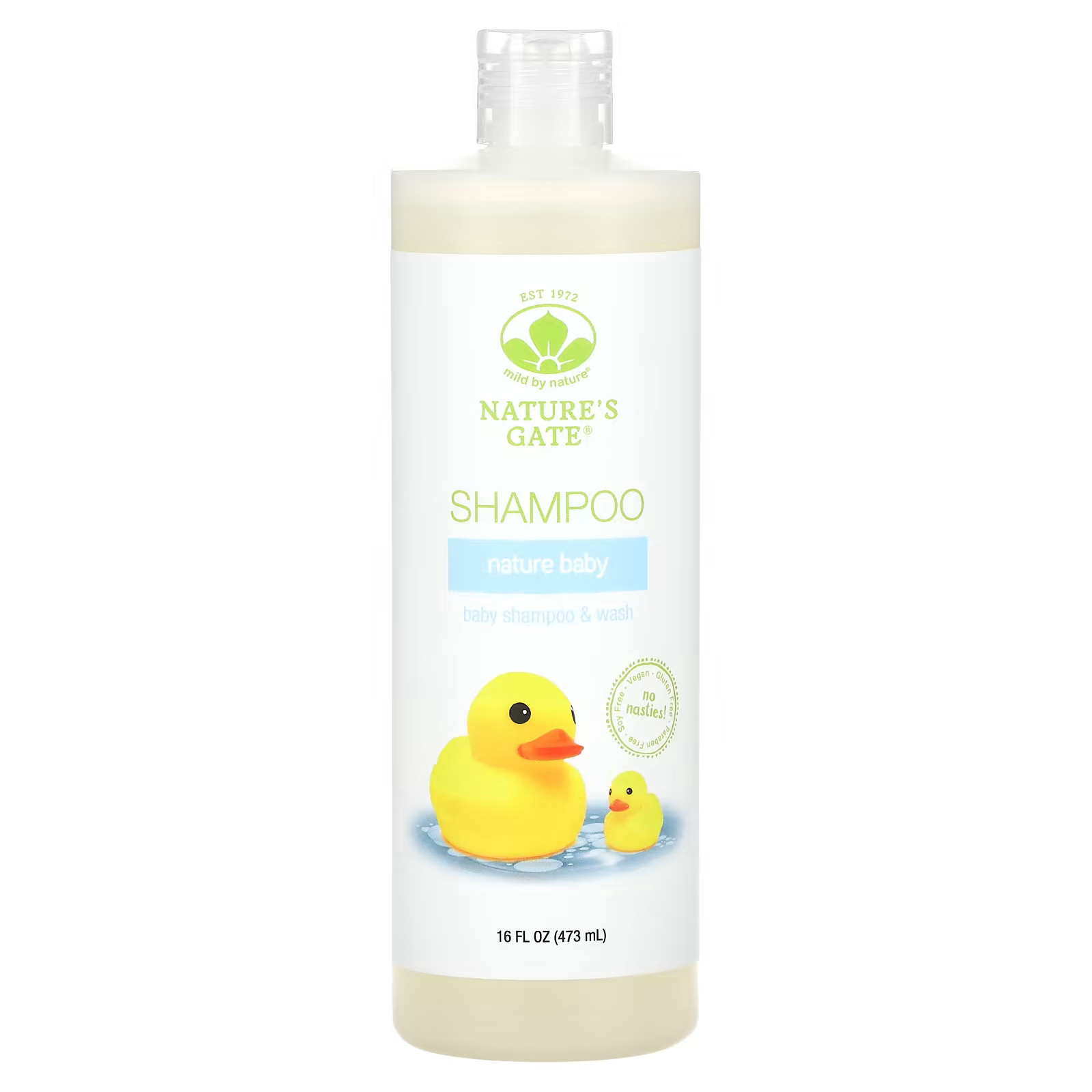 (Nature's Gate), Nature Baby, Shampoo and Wash, 16 fl oz (473 ml) | iHerb
