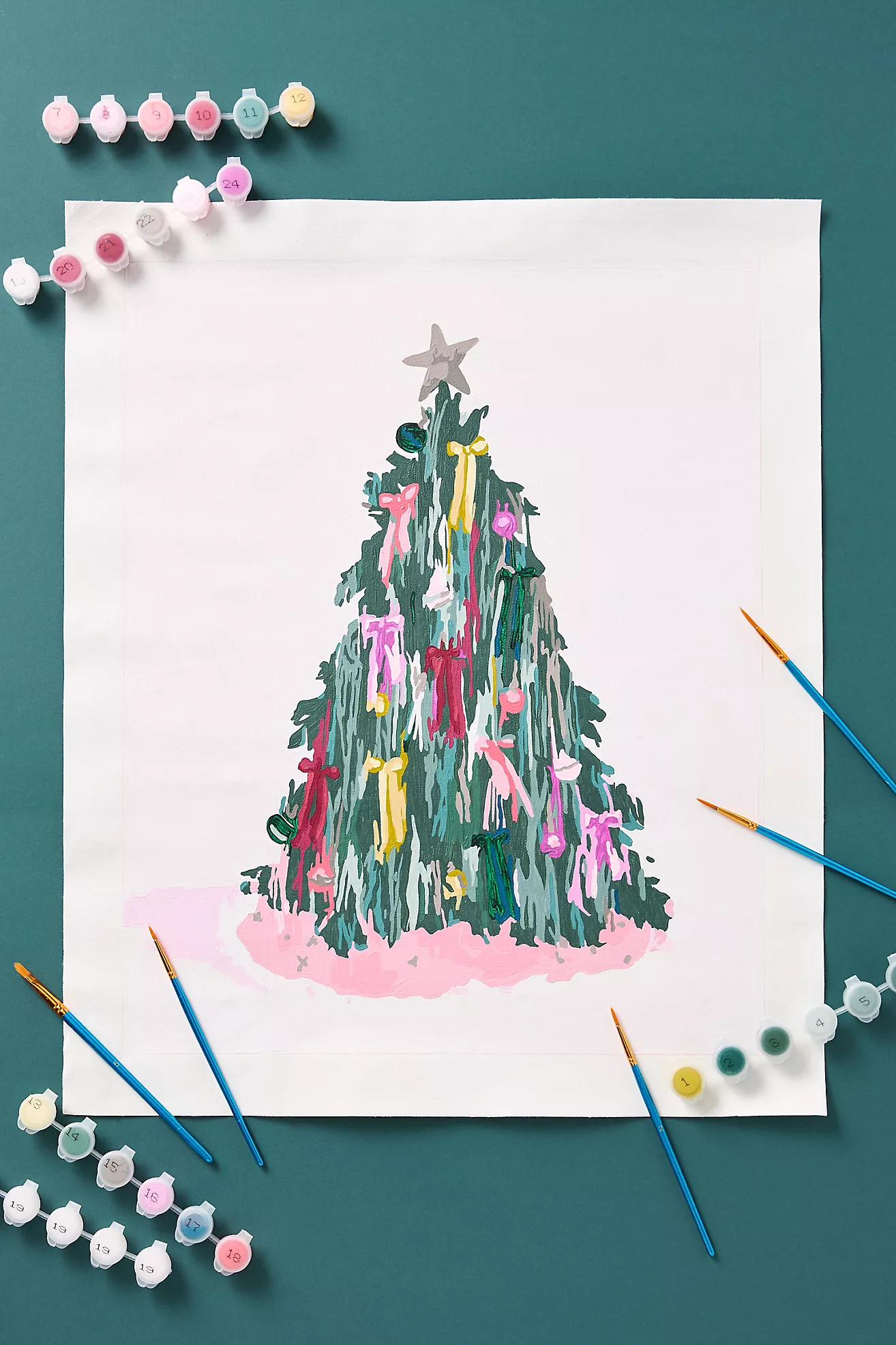 Paint Anywhere Christmas Holiday Paint Kit | Anthropologie (US)