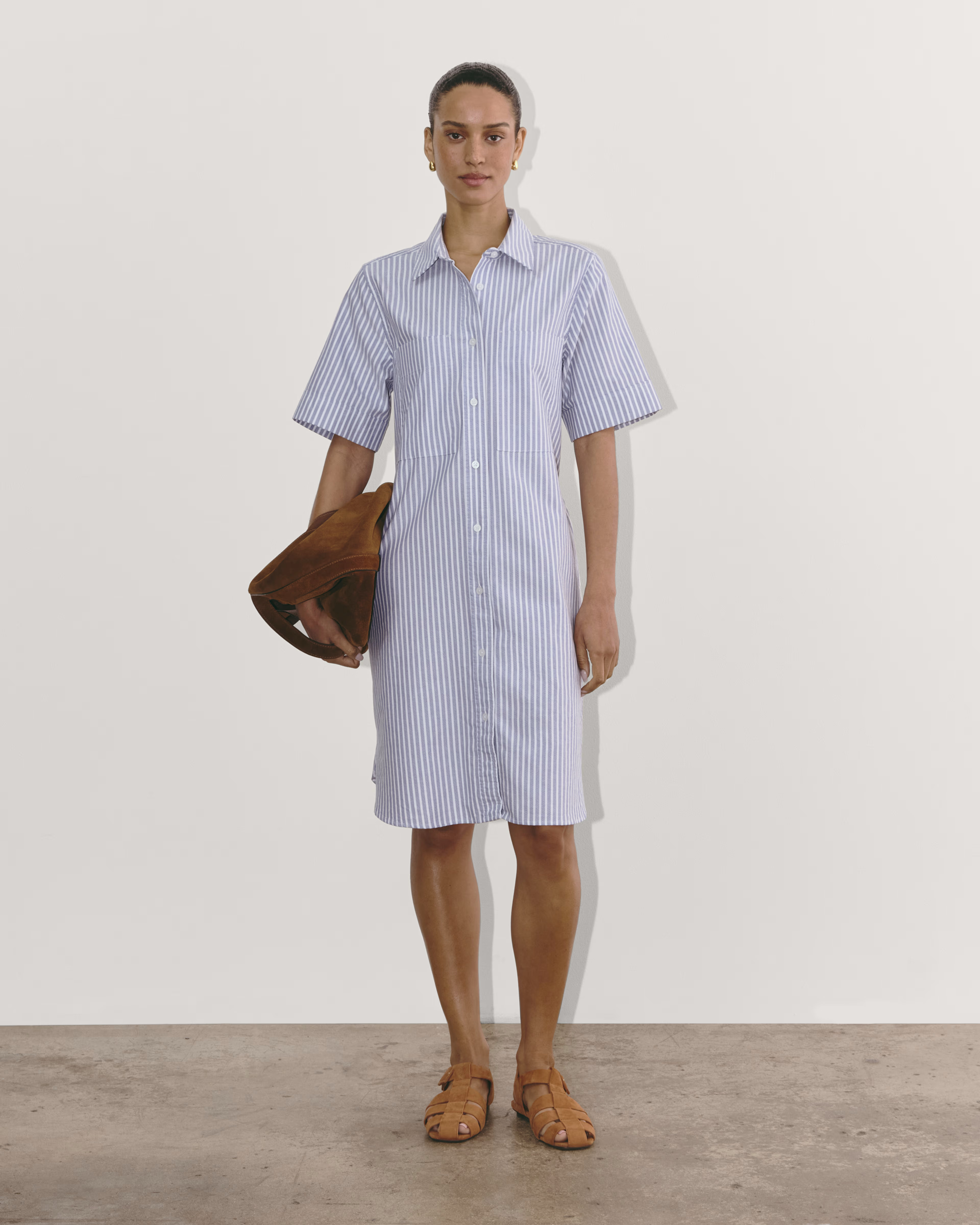 The Oxford Short-Sleeve Shirt Dress | Everlane