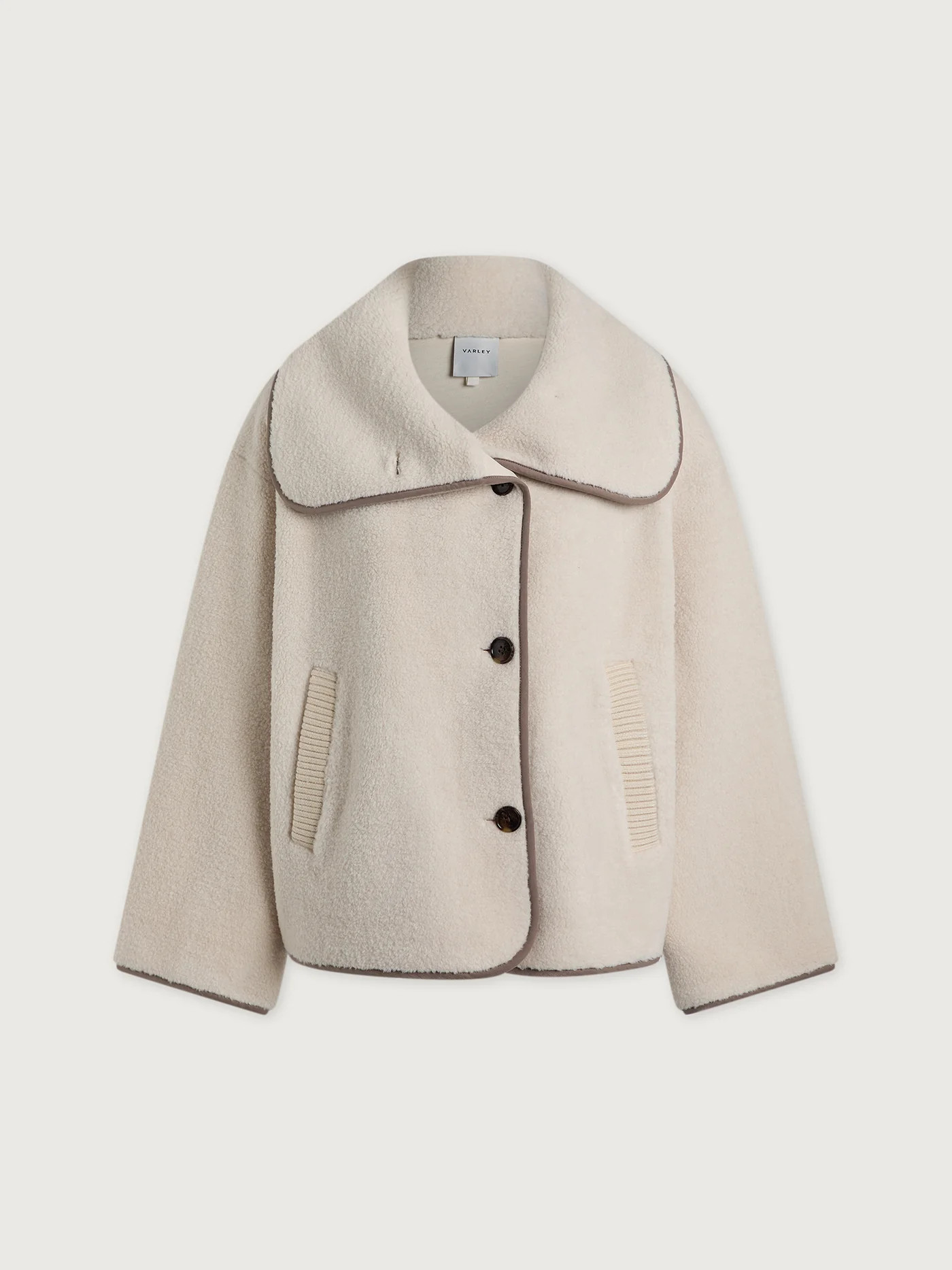 Romane Boxy Sherpa Jacket | Varley US