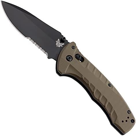 Benchmade - Turret 980, EDC Folding Knife, Drop-Point Blade, Manual Open, Axis Locking Mechanism,... | Amazon (US)