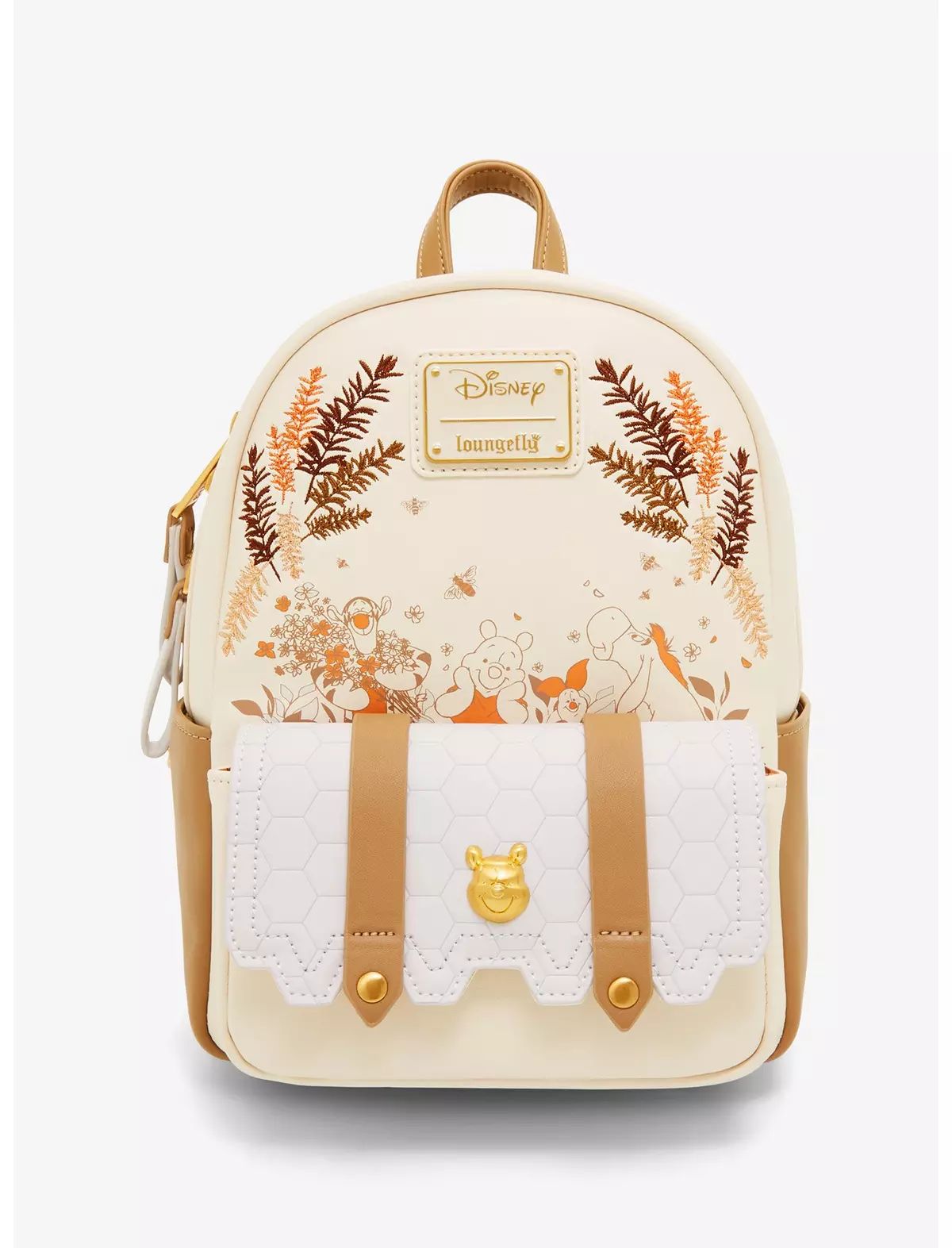 Loungefly Disney Winnie the Pooh Characters Honeycomb Mini Backpack - BoxLunch Exclusive | BoxLunch
