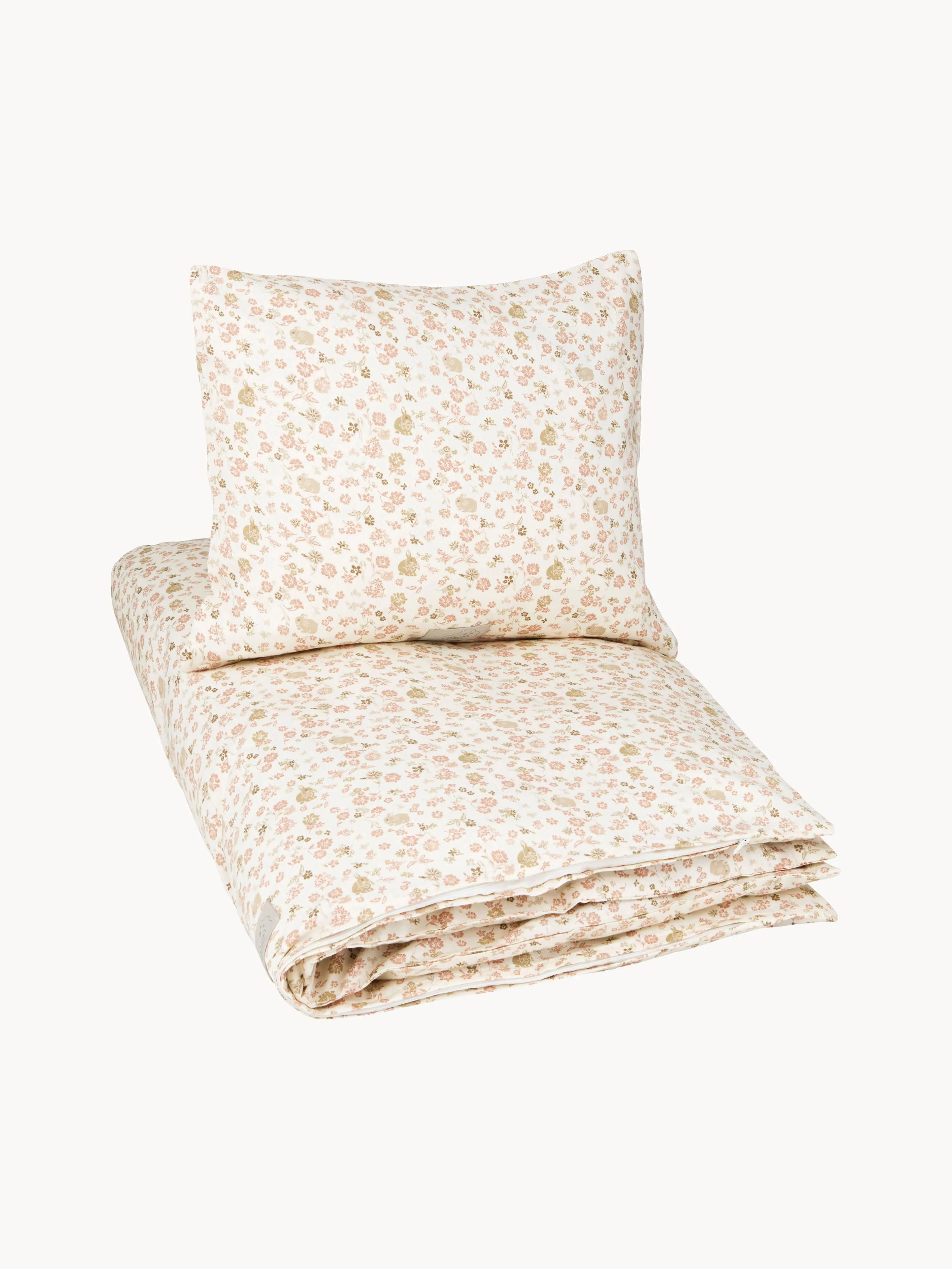 Kinderbettwäsche-Set Augusta aus Baumwollsatin | Westwing EU