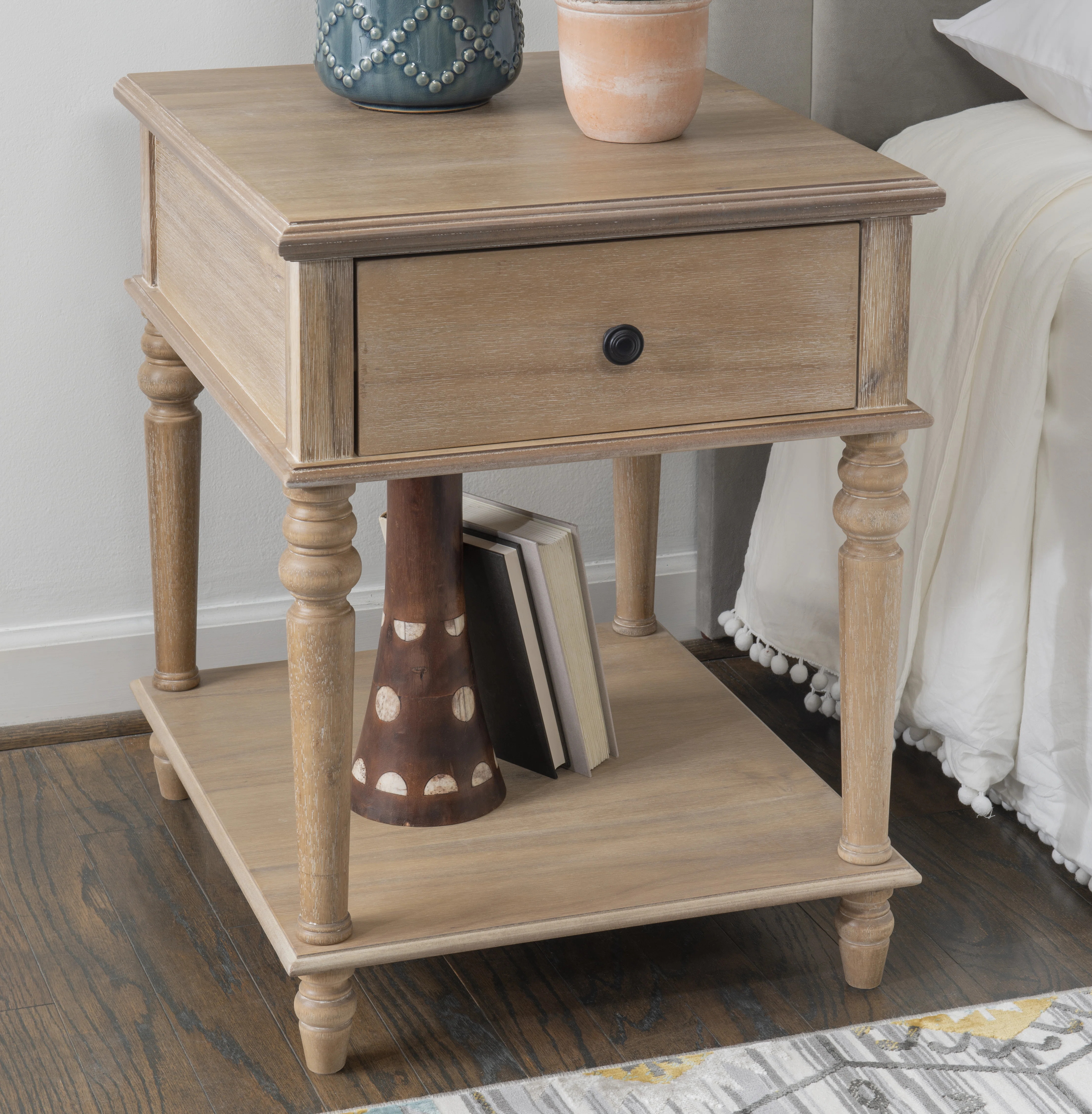 Birkley End Table with Storage | Wayfair North America