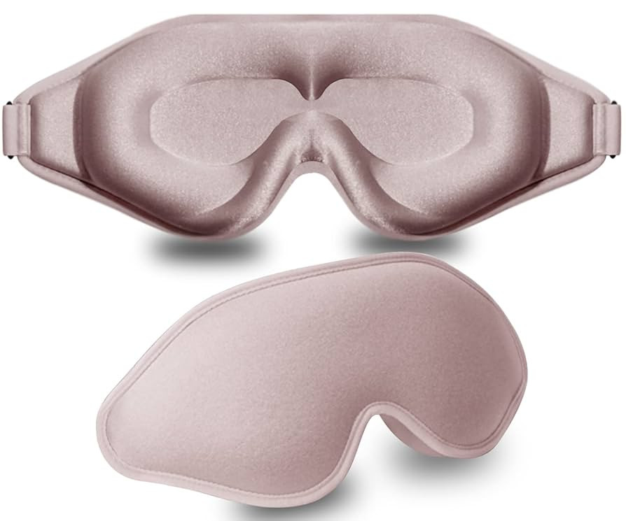 Sleep Mask, 3D Deep Contoured Eye Covers for Sleeping, 99% Block Out Light Eye Mask,Zero Pressure... | Amazon (US)