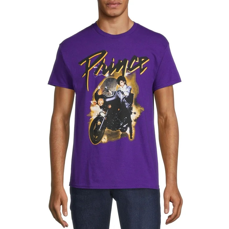 Prince Men's Short Sleeve Graphic Tee - Walmart.com | Walmart (US)