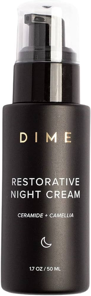 Dime Beauty Restorative Night Cream, Facial Moisturizer with Ceramides and Sea Buckthorn, 1.7 oz ... | Amazon (US)