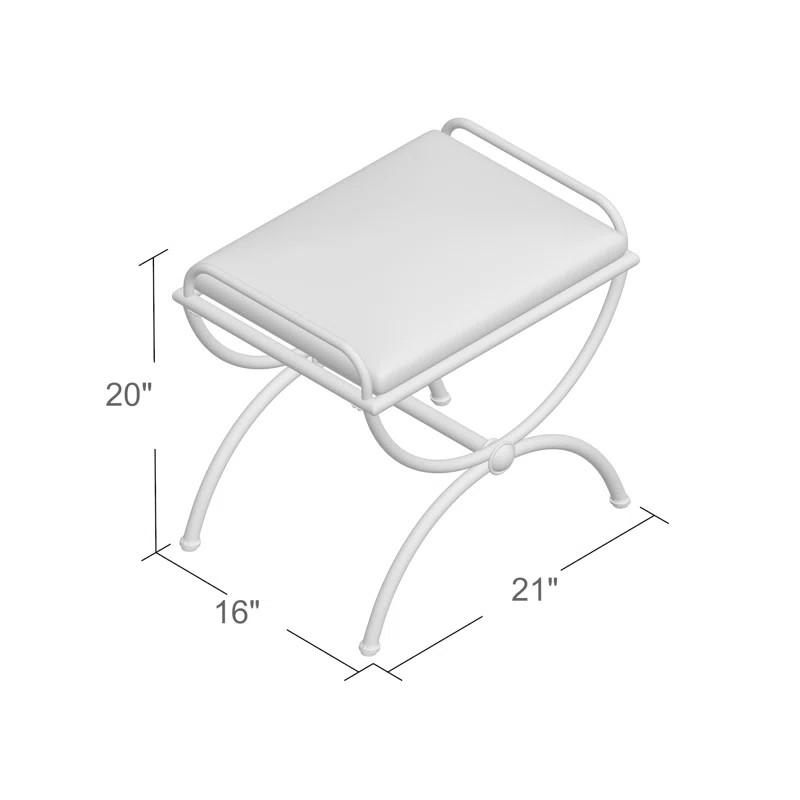 Blomberg Steel Accent Stool | Wayfair North America