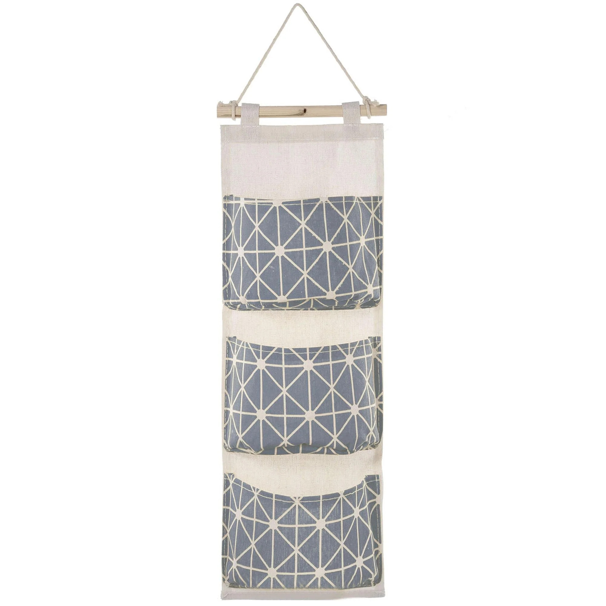 Wall Mounted Storage Bag Door Closet Hanging Storage Bag Organizer Waterproof 3 Pockets Pouch | Shop Simon
