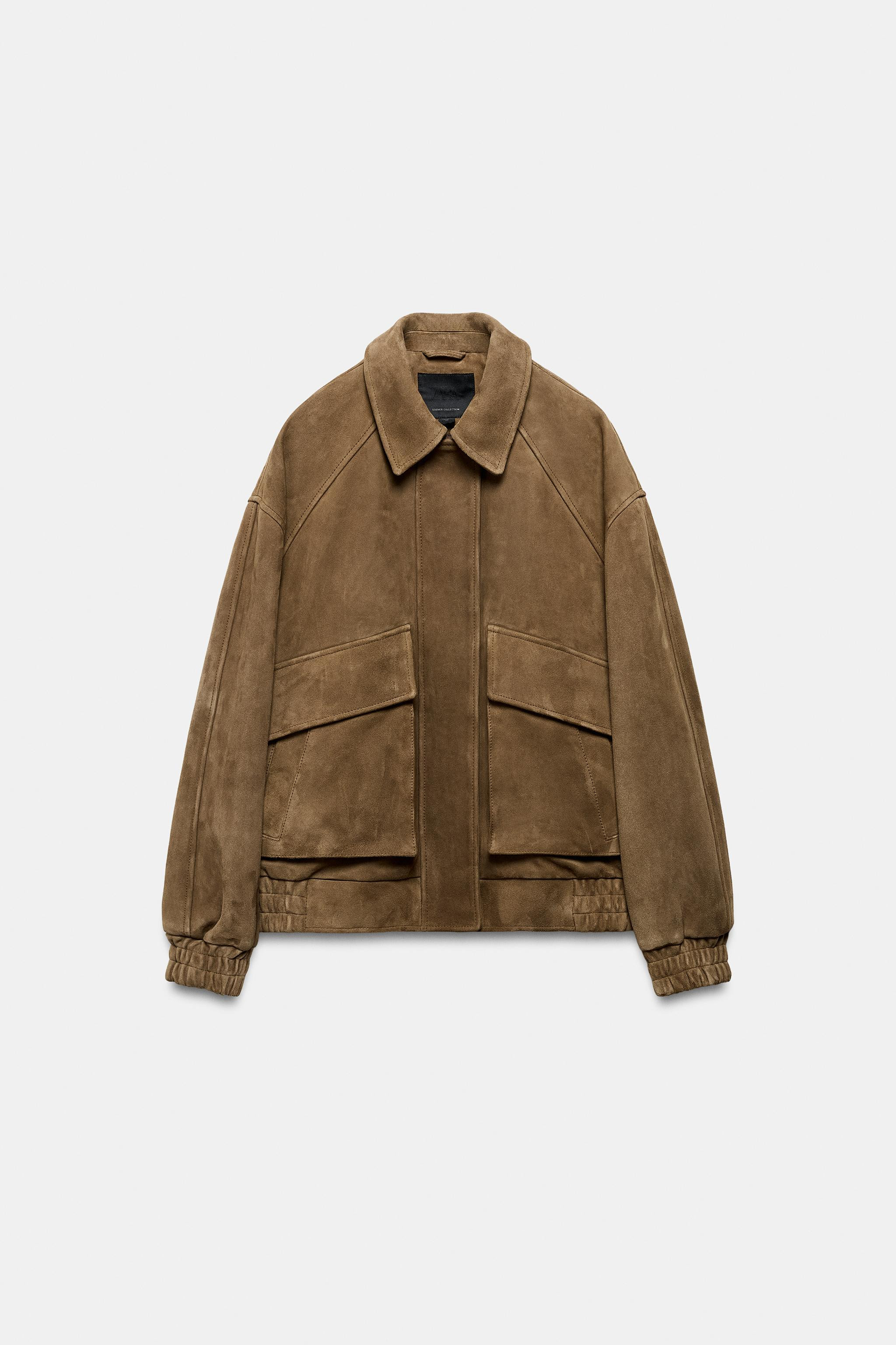 OVERSIZED SUEDE JACKET ZW COLLECTION LIMITED EDITION | Zara US