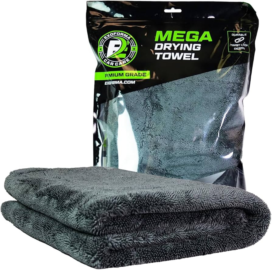 ExoForma Mega Car Drying Towel - Holds Up to 9 lbs, No Streaks, Scratches, or Water Spots | 1200 ... | Amazon (US)