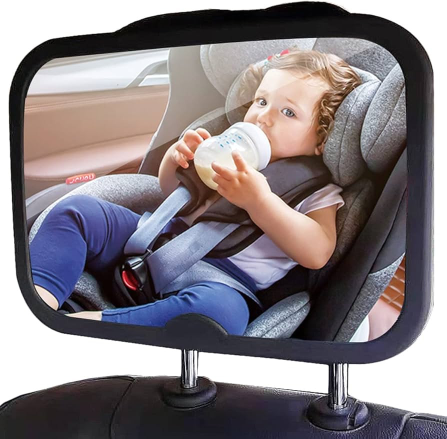 Funbliss Baby Mirror for Car, Safety Car Seat Mirror for Baby Rear Facing with Anti-vibration, Sh... | Amazon (US)