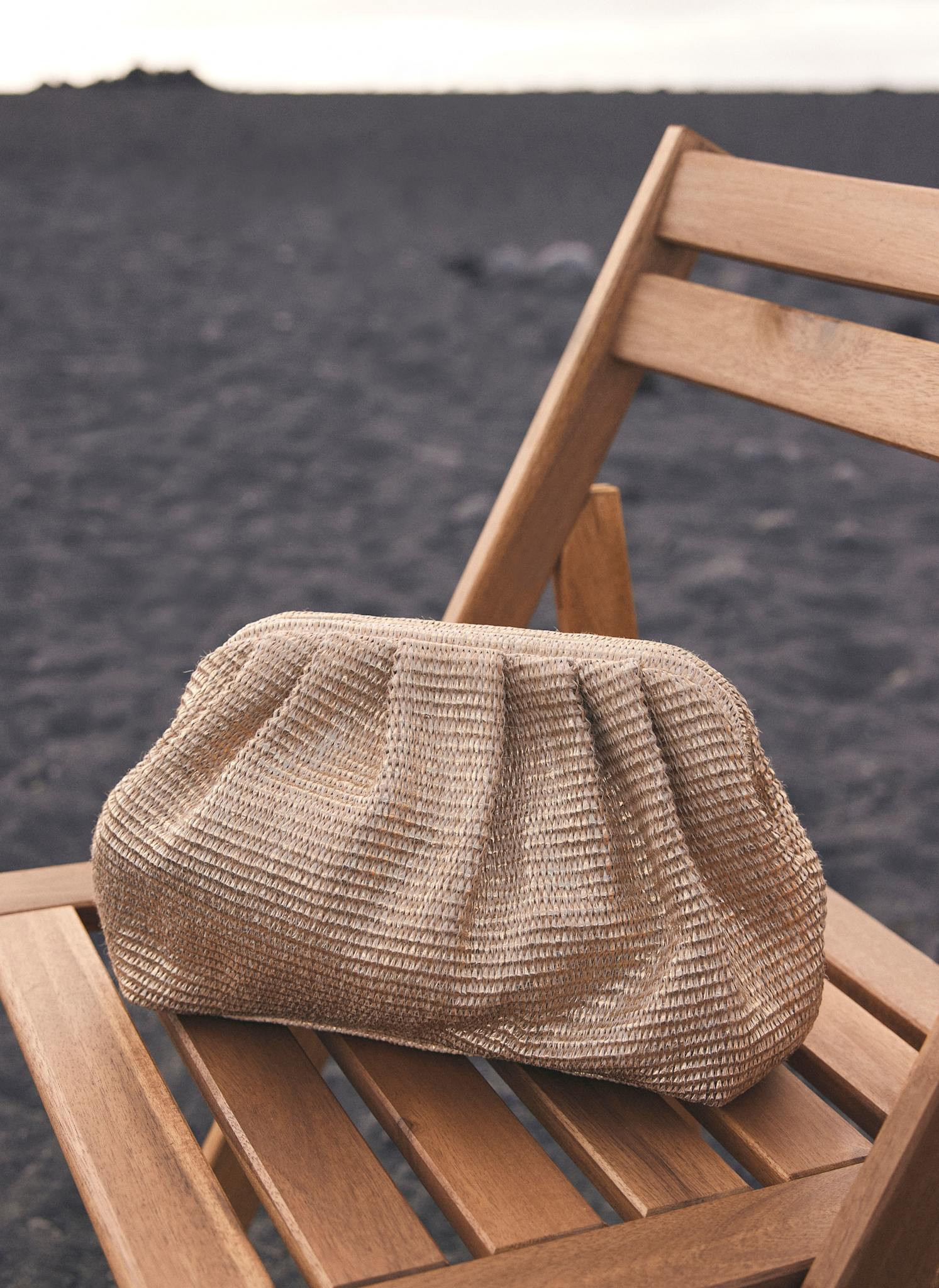 Gold Metallic Clutch Bag | Mint Velvet