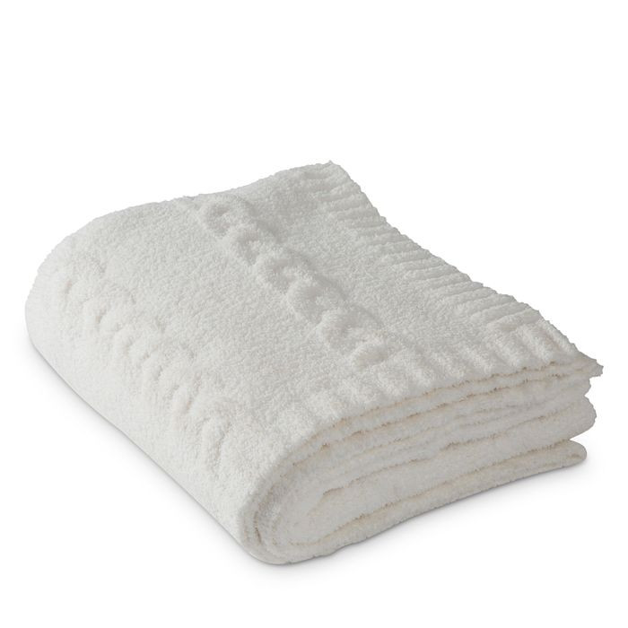 BAREFOOT DREAMS CozyChic Heathered Cable Blanket Back to Results - Bloomingdale's | Bloomingdale's (US)