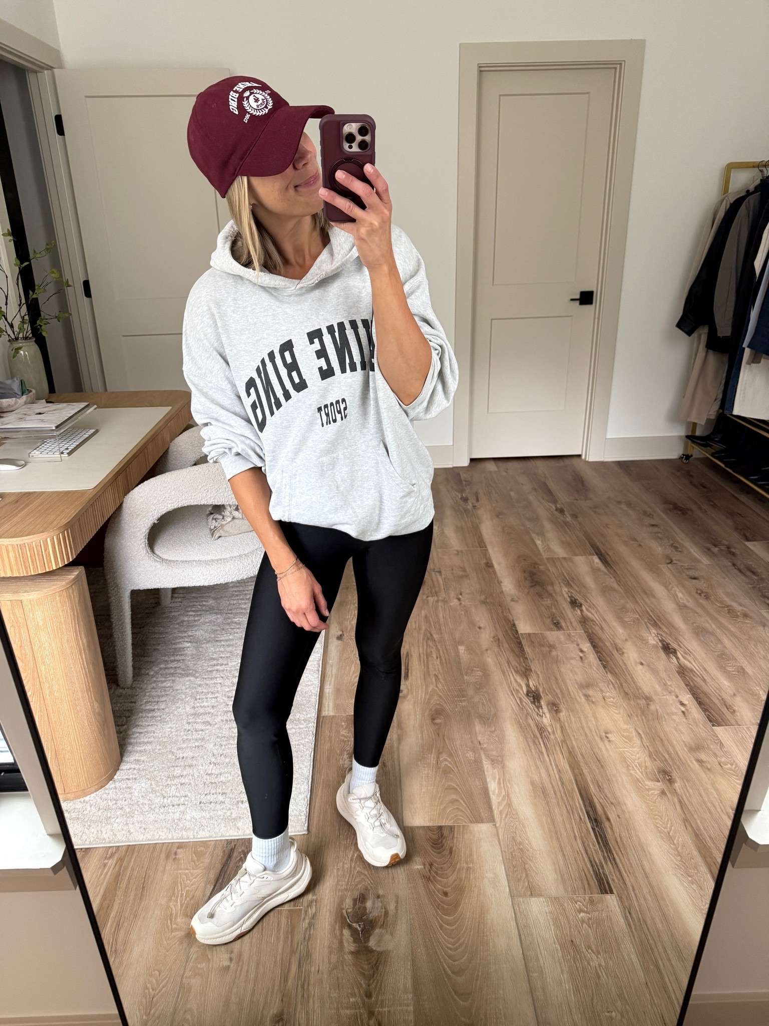 Wearing 2 leggings, medium sports bra, small hoodie, socks/sneakers tts

#LTKSeasonal #LTKOver40 #LTKActive
