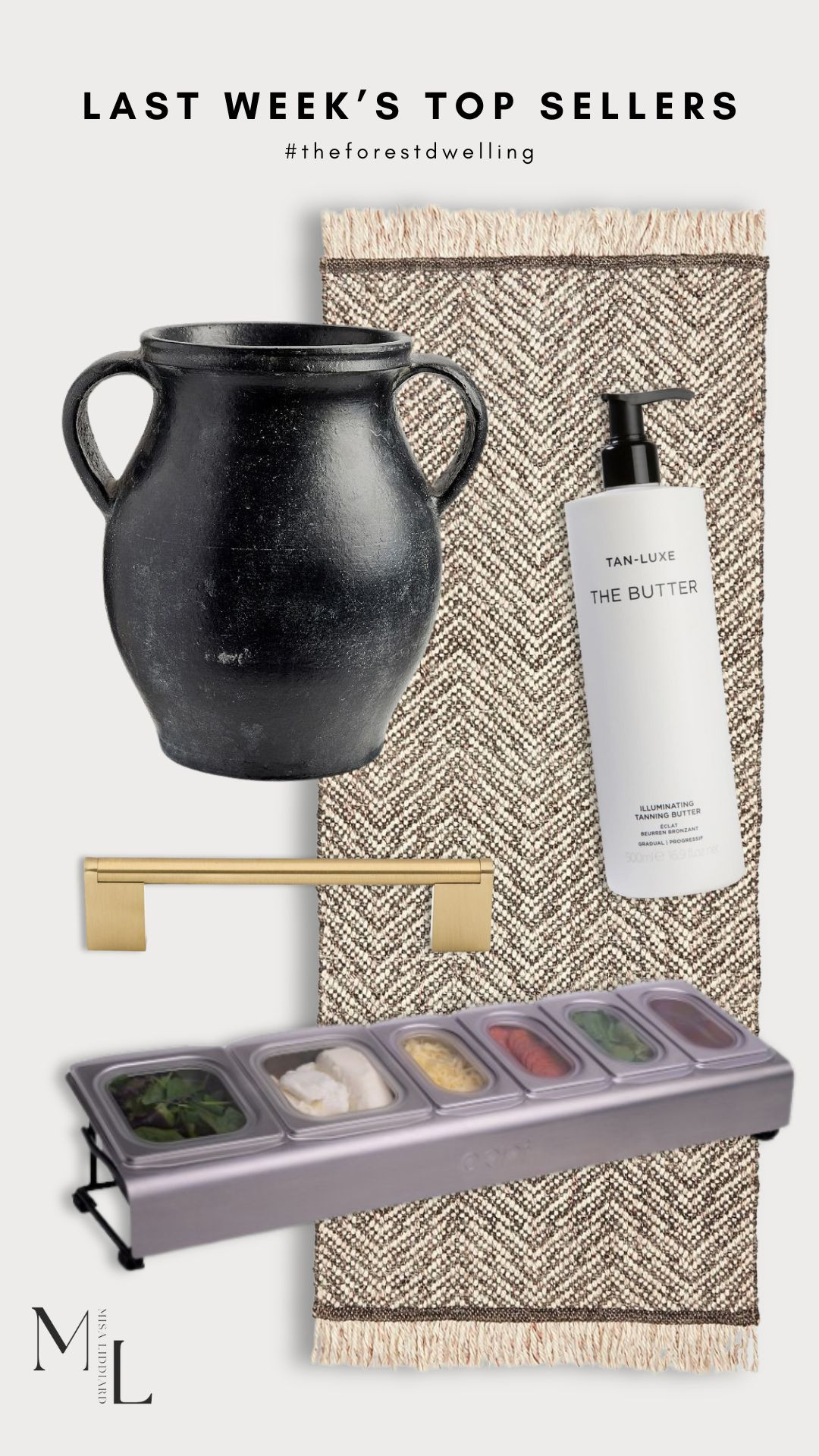 Last week's top sellers. The Wheatley runner is so good. I've used it in high traffic areas of my home and it's still in great condition. The Ooni Pizza Topping Station is essential for at home pizza nights. I love to use the Tan Butter over my self tan to make it last longer. 

 #LTKHome #LTKStyleTip #LTKBeauty