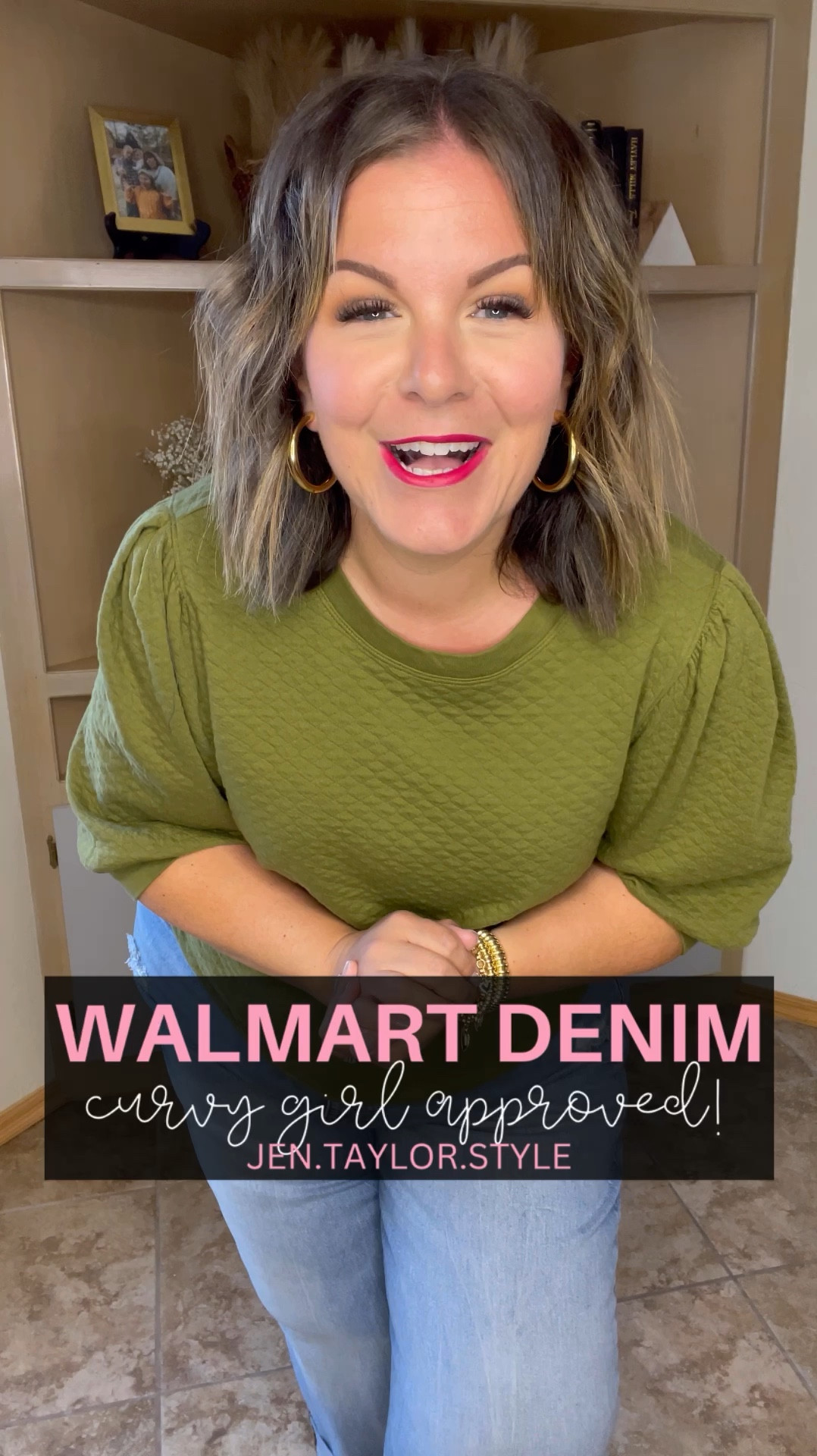 These Walmart plus size jeans from Jessica Simpson are so fabulous and under $30! They come in sizes 16-26 and in both regular and petite lengths. I’m wearing the 18 regular but I think I probably would size down to a 16 next time. Green top XL, pink cardi L, tan cardi 0X, sweatshirt XXL. These are going to be so cute for all your curvy fall outfits!

Walmart try on, Walmart haul, Walmart plus size, fall try on, plus size fall outfits, midsize fall outfits 

#LTKFindsUnder50 #LTKOver40 #LTKPlusSize