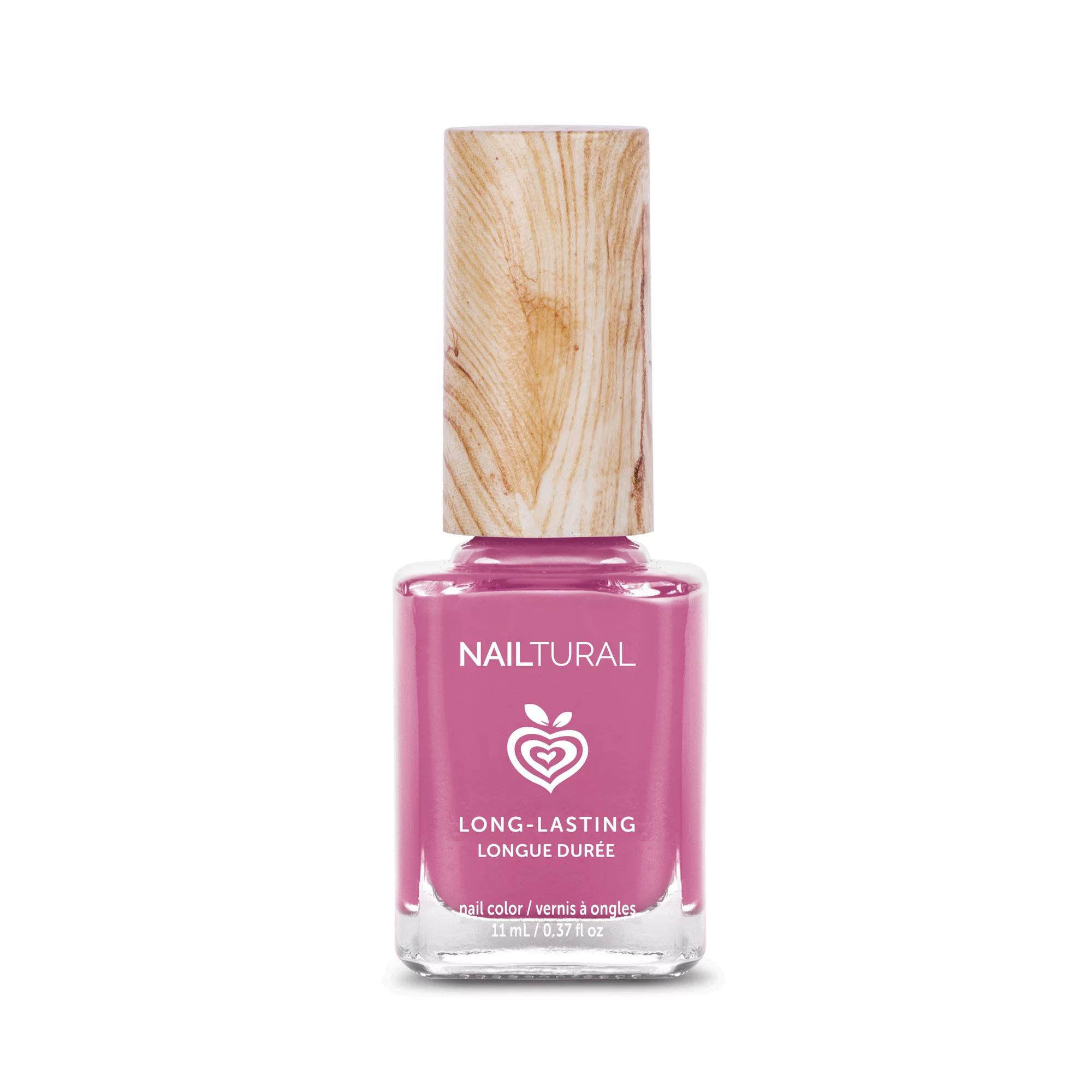 Nailtural Natural Vegan Nail Polish Color, Dynamic Daisy, Pink | Walmart (US)