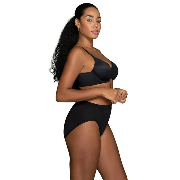 Vanity Fair Radiant Women's Underwire Bra - Back and Side Smoothing, Full Coverage T-Shirt Bra, S... | Walmart (US)