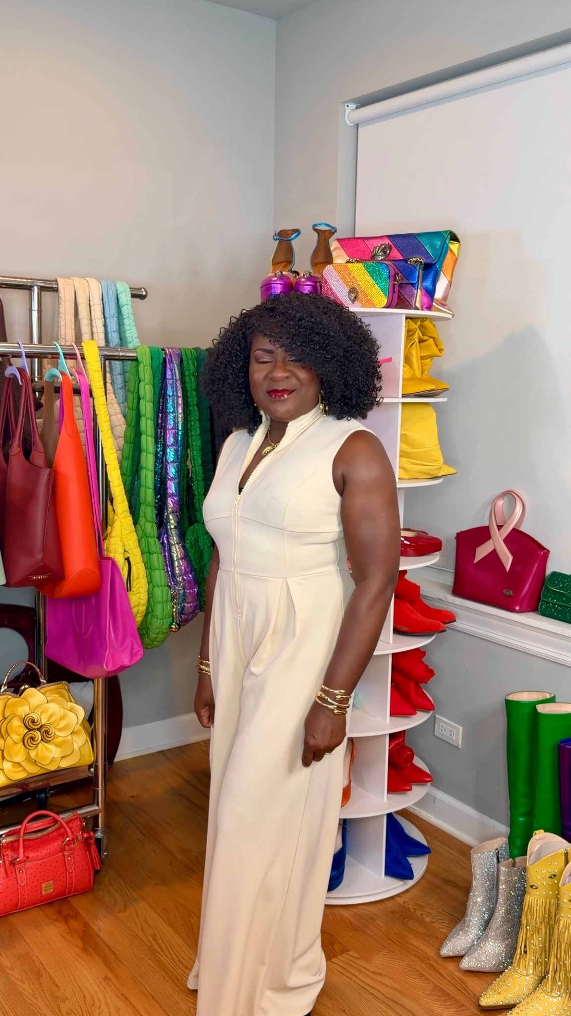 Spring/Summer Jumpsuit from Amazon fashion. I am 5’3 and wearing a size medium. 

#LTKOver40 #LTKSpringSale #LTKootd