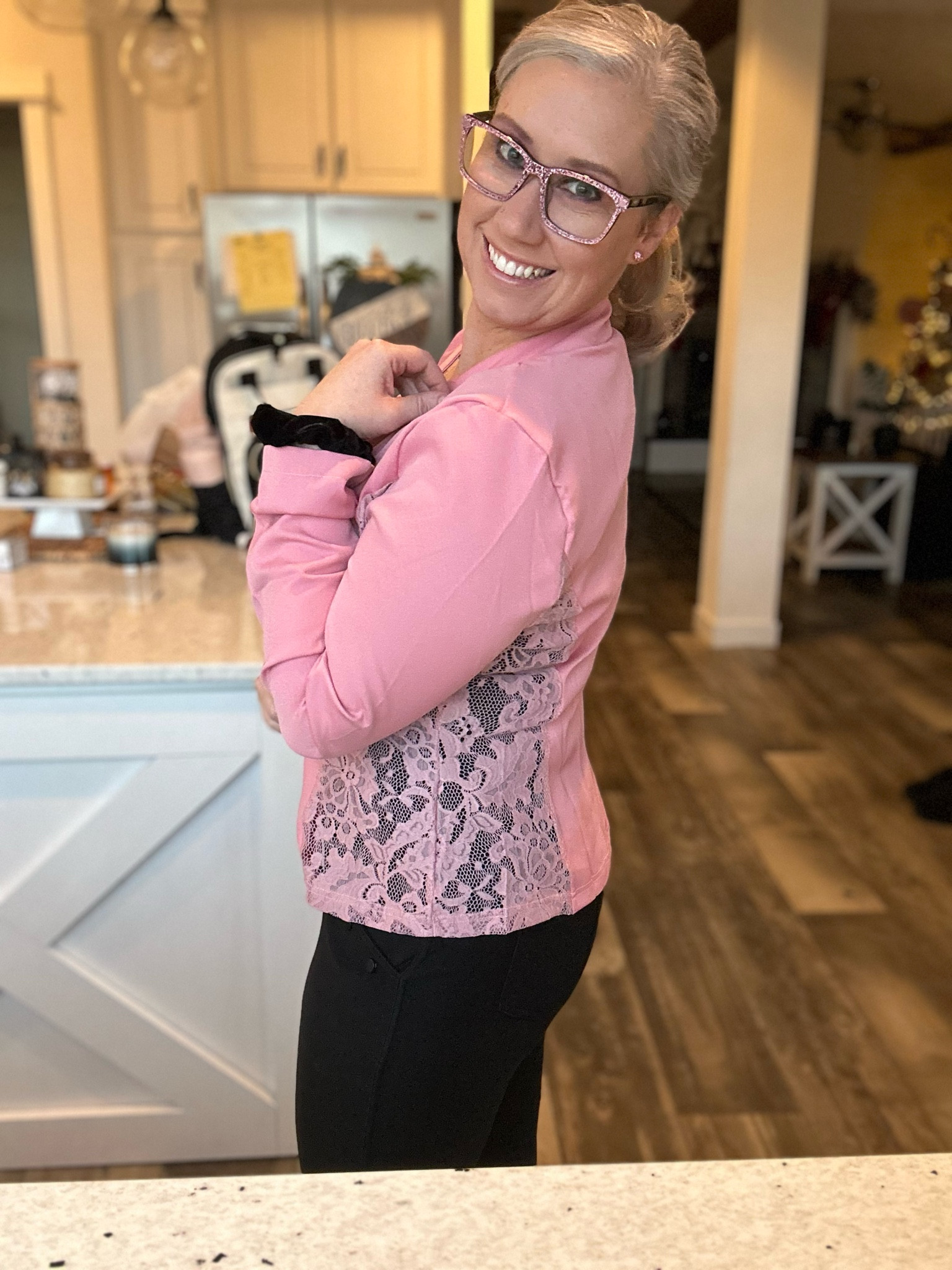Pink Jacket Linked