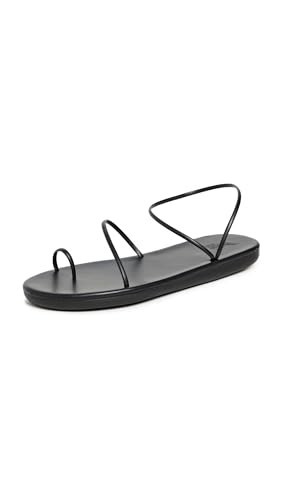 Ancient Greek Sandals Women's Kansiz Sandals, Black, 11 Medium US | Amazon (US)