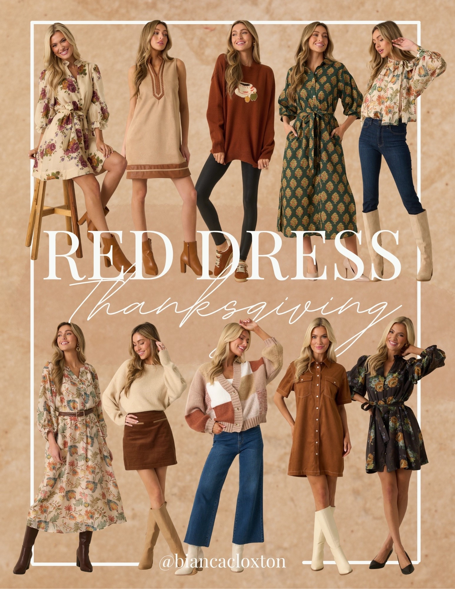 Thanksgiving Style with Red Dress

Outfit idea, dress, cardigan, top, blouse, fall

#LTKMidsize #LTKHoliday #LTKSeasonal