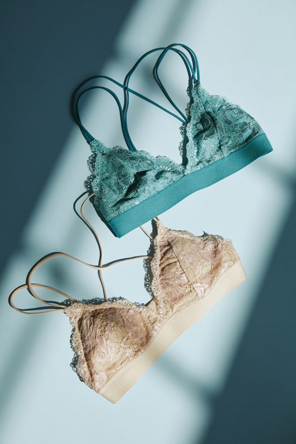 Out From Under Lace Padded Fusion Triangle Bra | Urban Outfitters (US and RoW)