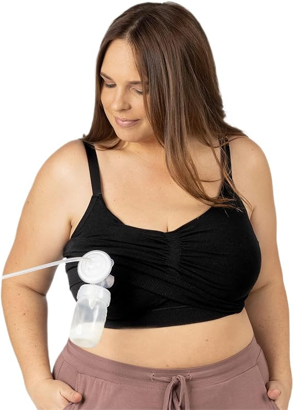 Kindred Bravely Sublime Wireless Comfort Sleep Pumping Bra | Seamless Hands-Free Pumping & Nursin... | Amazon (US)