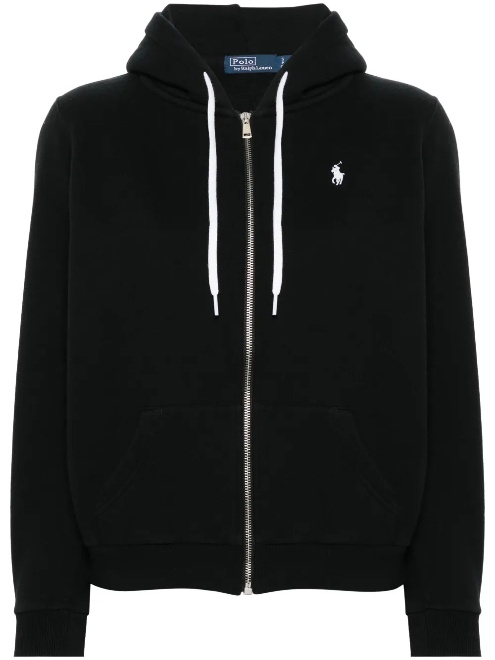 Polo Ralph Lauren Polo Pony zip-up Hoodie | Black | FARFETCH | Farfetch Global