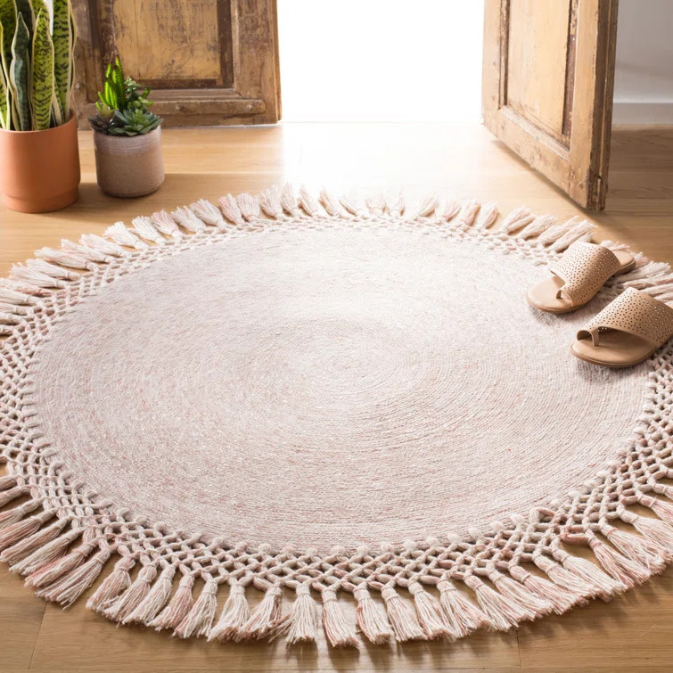 Cummins Handmade Pink Rug | Wayfair North America