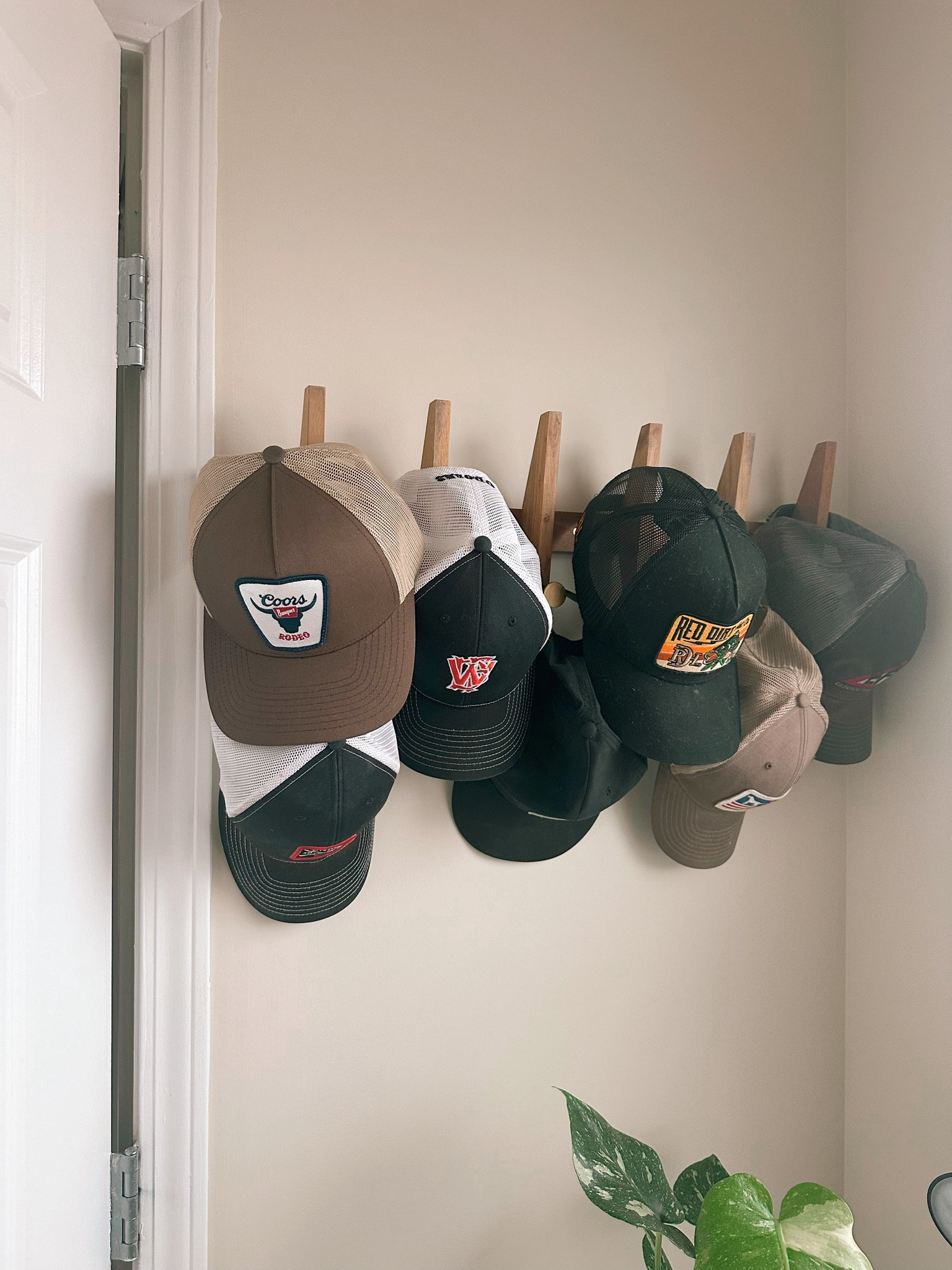 Hat rack for a man who has too many hats 😉

#LTKfindsunder50 #LTKhome #LTKmens