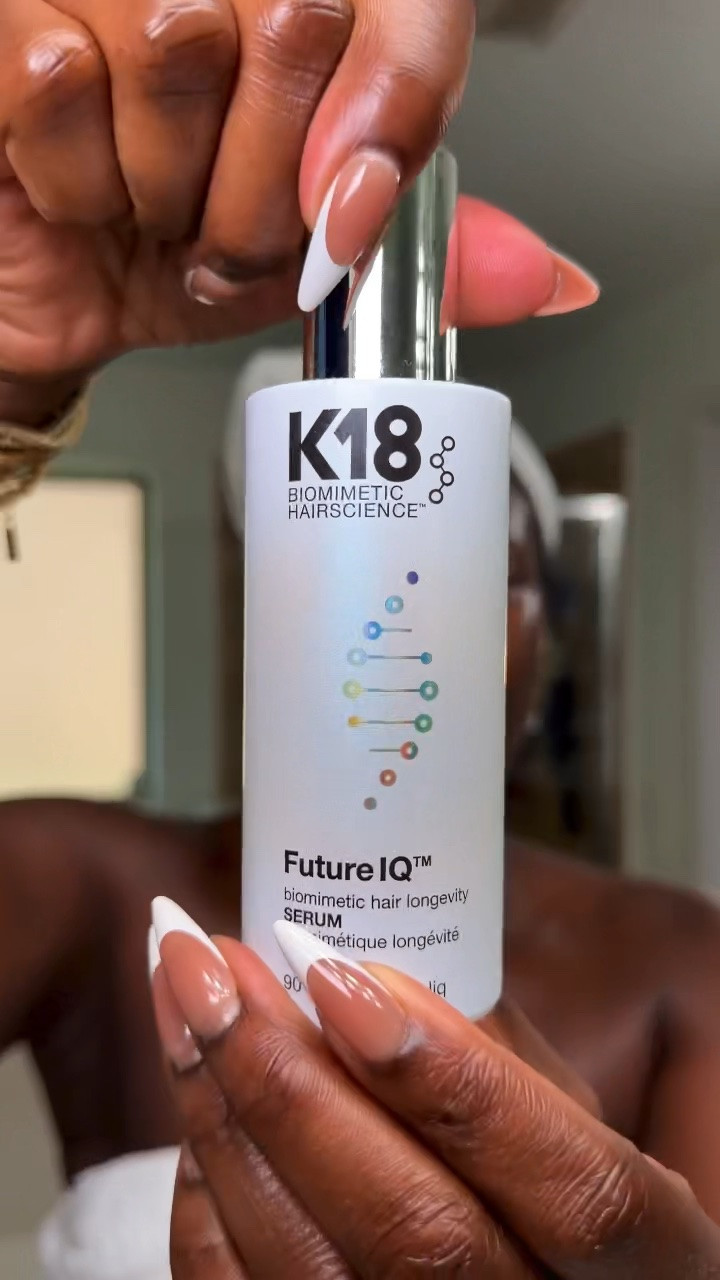 Love, love this K18 Future IQ serum! I can also see results.
