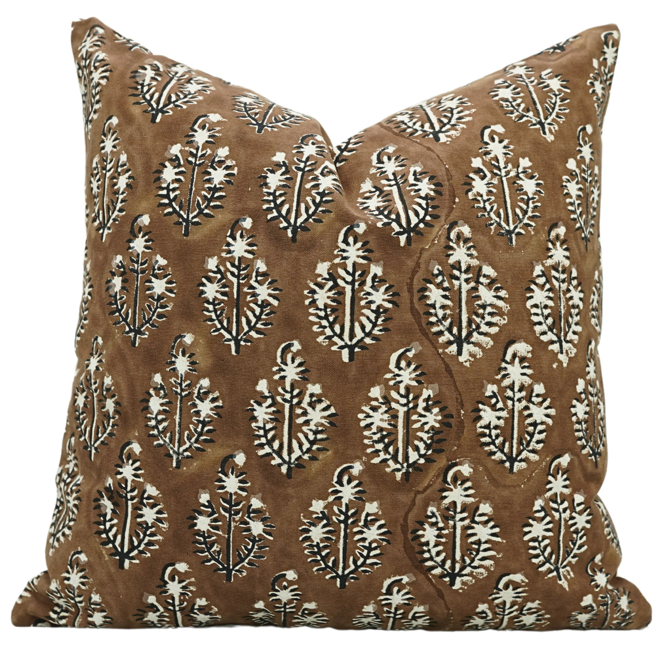 Fabdivine Neelgagan Block Print Pillow Cover Cotton Decorative Cushion, Handmade Artisan Home Dé... | Wayfair North America