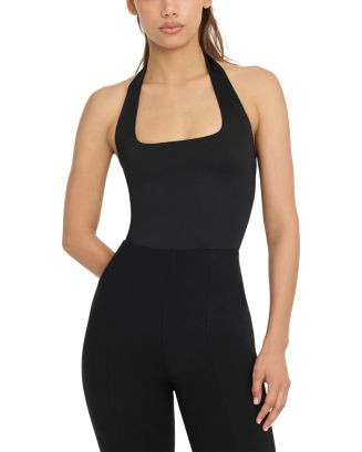 Good American Sculpting Halter Square Neck Bodysuit | Bloomingdale's Women | Bloomingdale's (US)