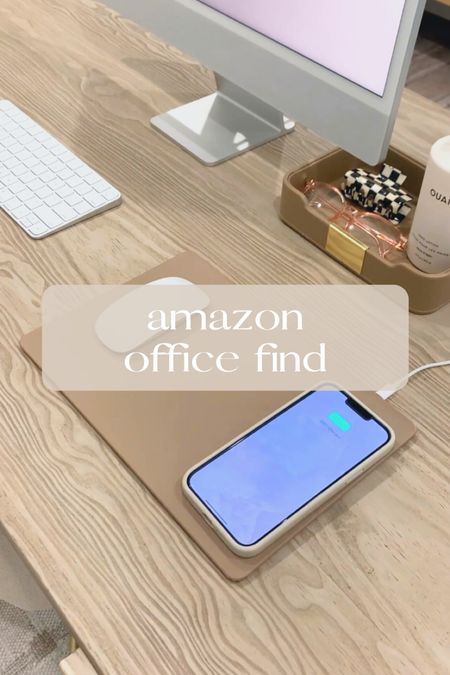 #amazon leather wireless charging mat + mouse pad 🖱️

#LTKhome #LTKunder100 #LTKunder50