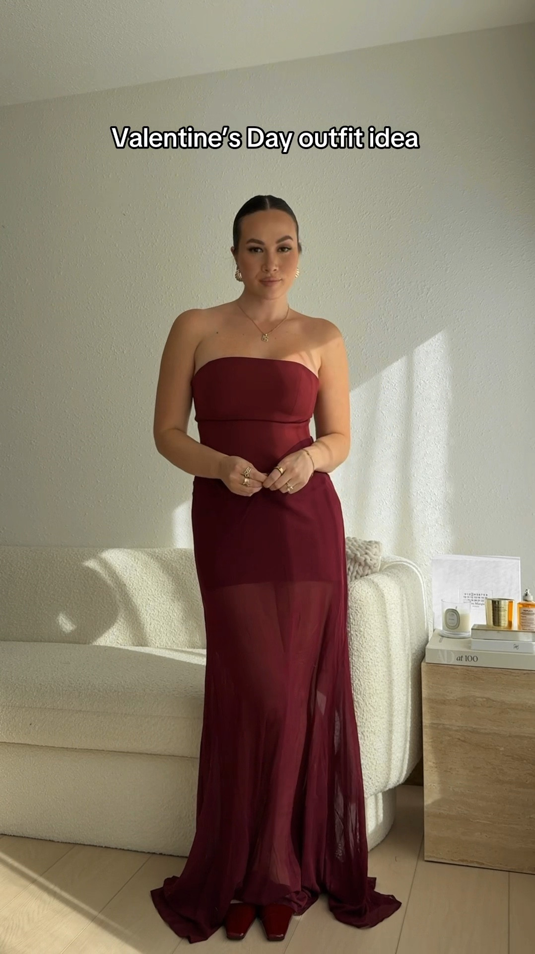 Love this strapless burgundy dress - perfect for date night 

Dress is from Aenso but linking similar options below

#LTKSeasonal #LTKStyleTip #LTKShoeCrush