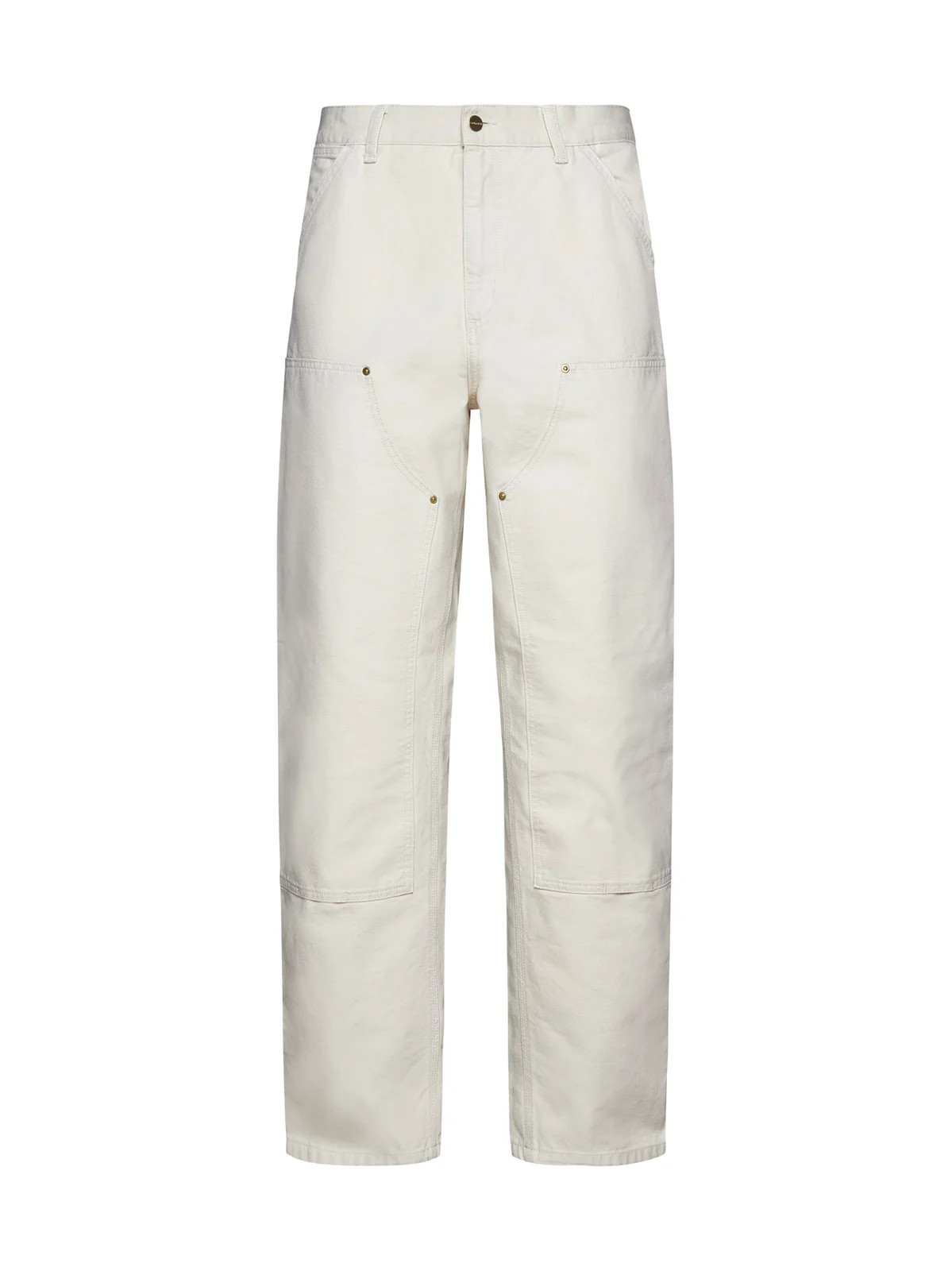 Carhartt WIP Double Knee Logo Patch Jeans | Cettire Global