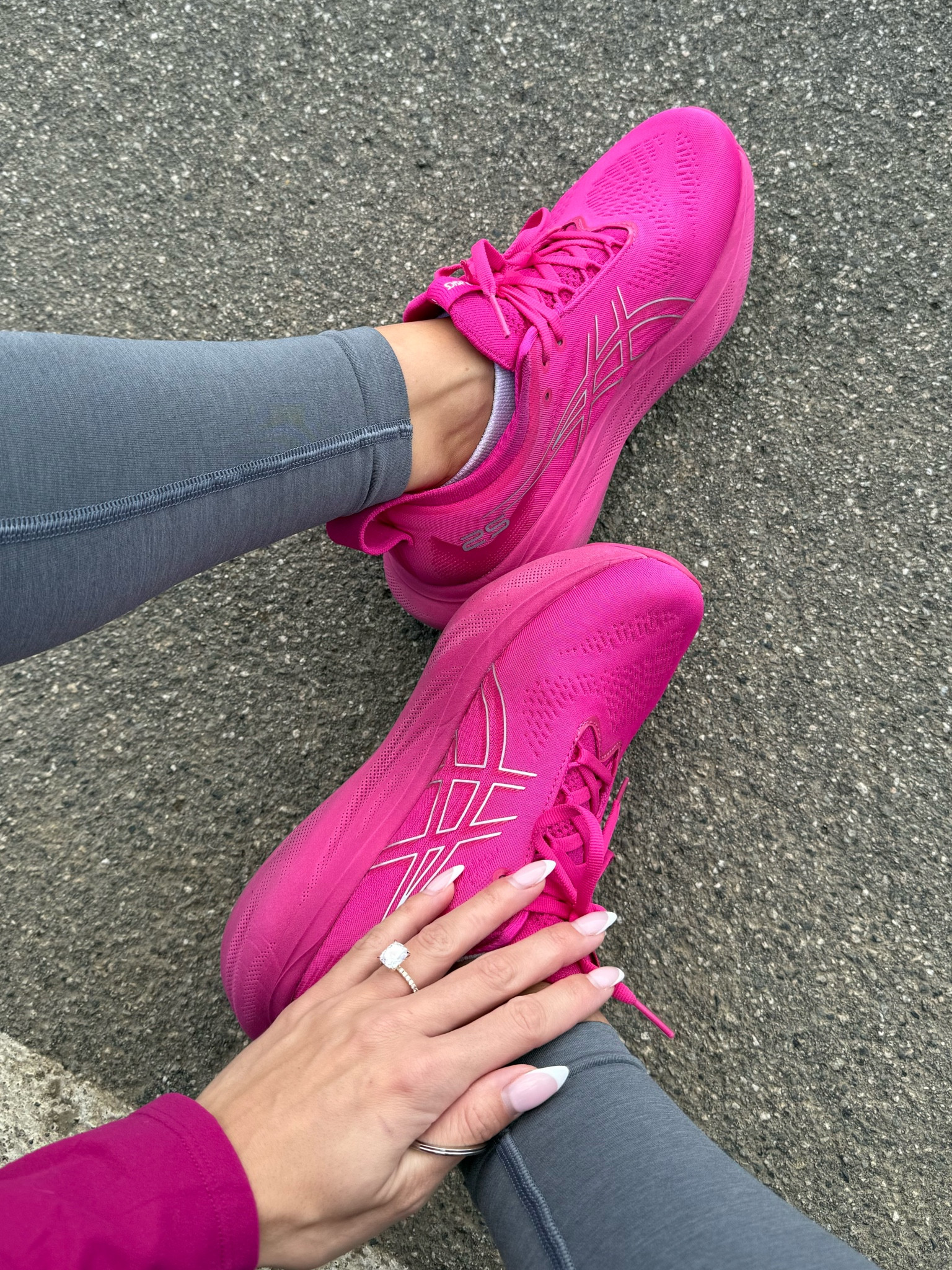 Comfortable and stylish running shoes, great for beginners or those needing more cushion for impact!

#LTKFitness