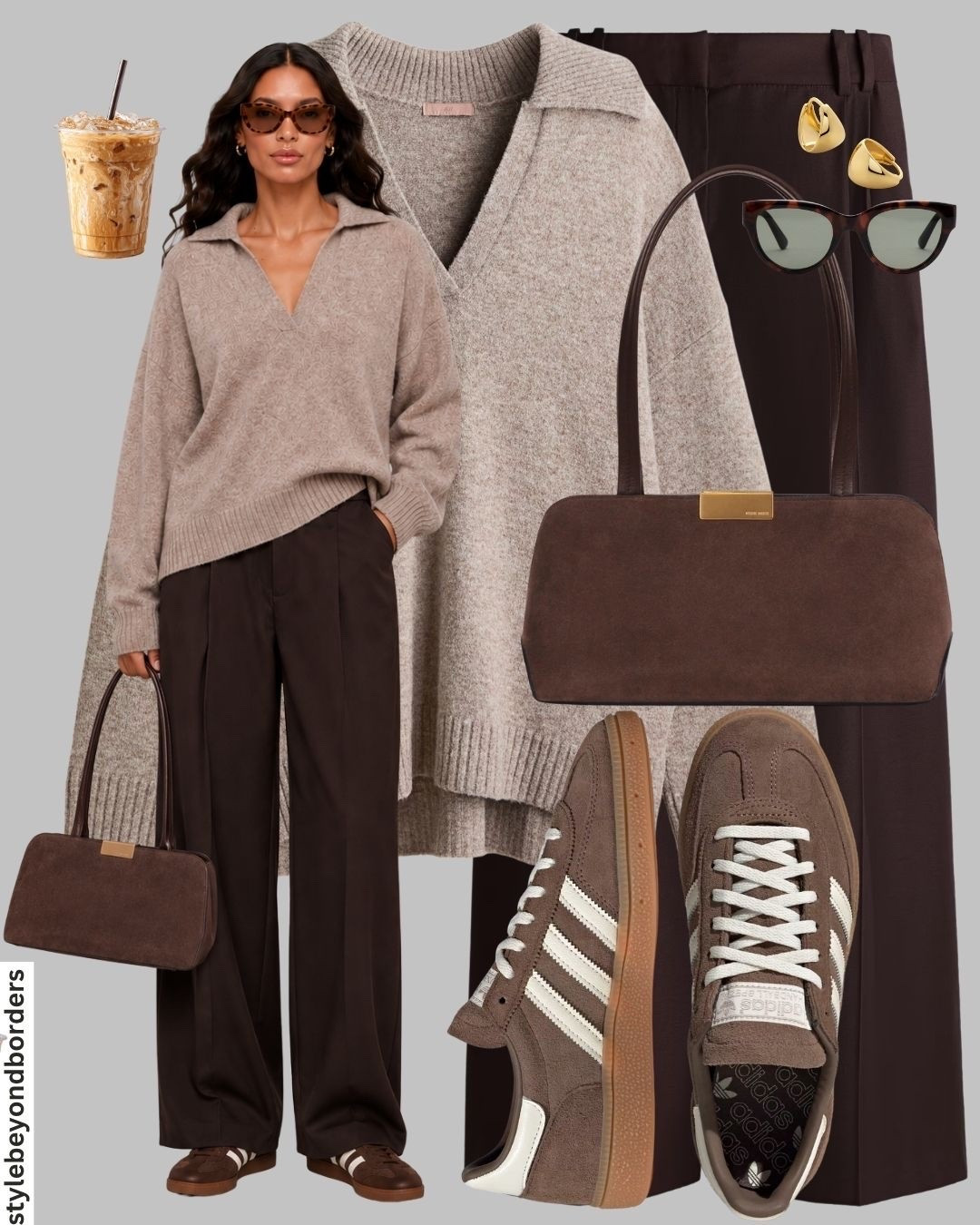 Autumn outfit styling 🍂🤎



Tags: cardigan, v-neck jumper, brown trousers, addias spezails, brown bag, fall outfit, chic outfit, easy to style look

#LTKstyletip #LTKautumn #LTKmodest