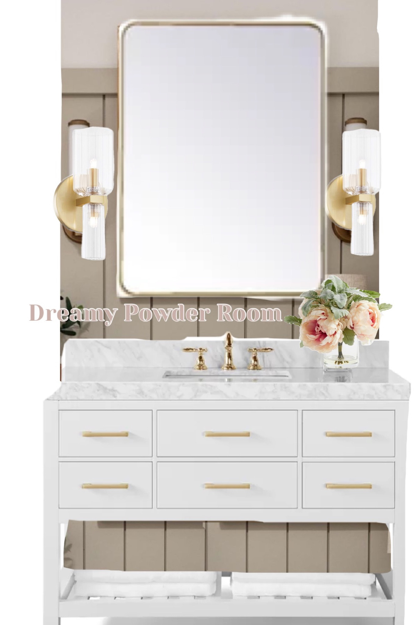 If you’re looking for a fall, refresh for your powder room, I got you. This beautiful vanity and plank wall. Will have you wanting to hang out in your bathroom. The paint colors are Sharon Williams jogging path, and simply white! 

#LTKFind #LTKfamily #LTKhome